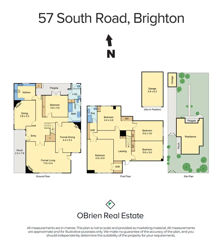 Floorplan of Homely house listing, 57 South Road, Brighton VIC 3186