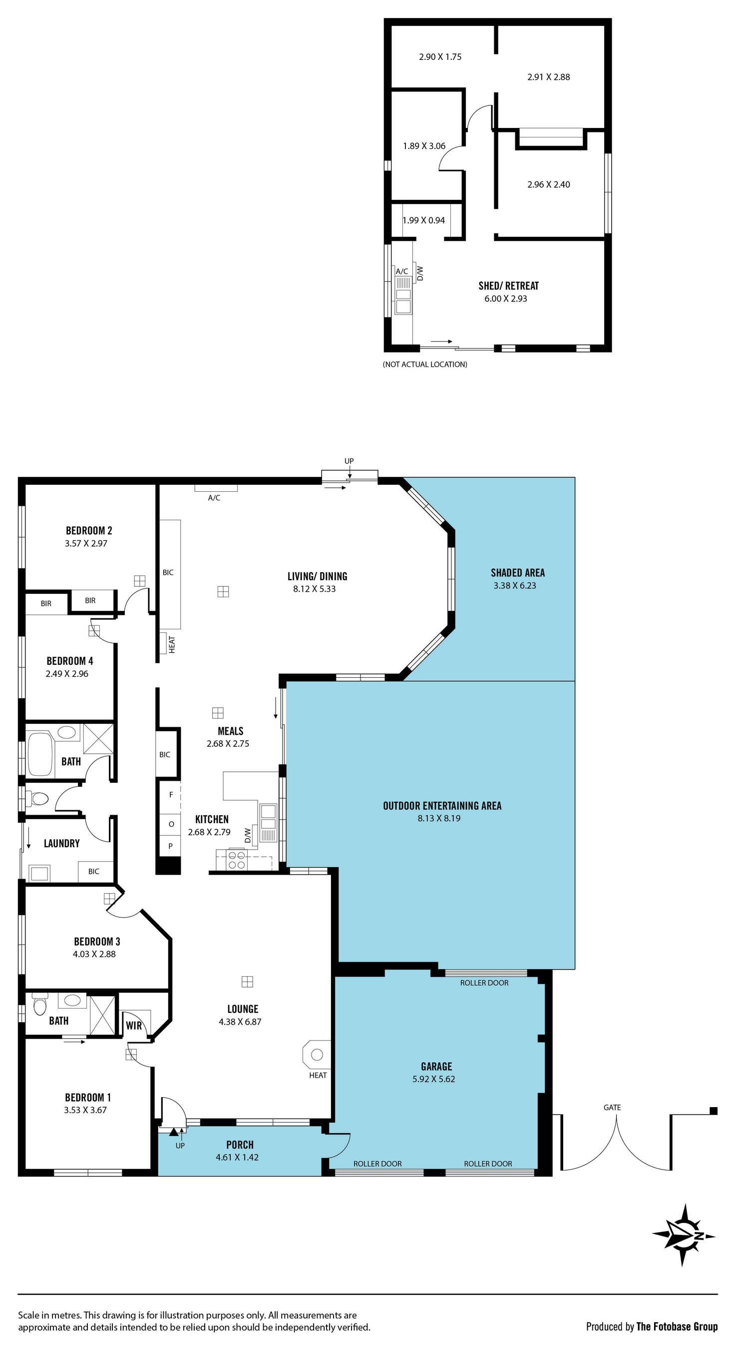 Floorplan of Homely house listing, 2 McGowan Place, Willunga SA 5172