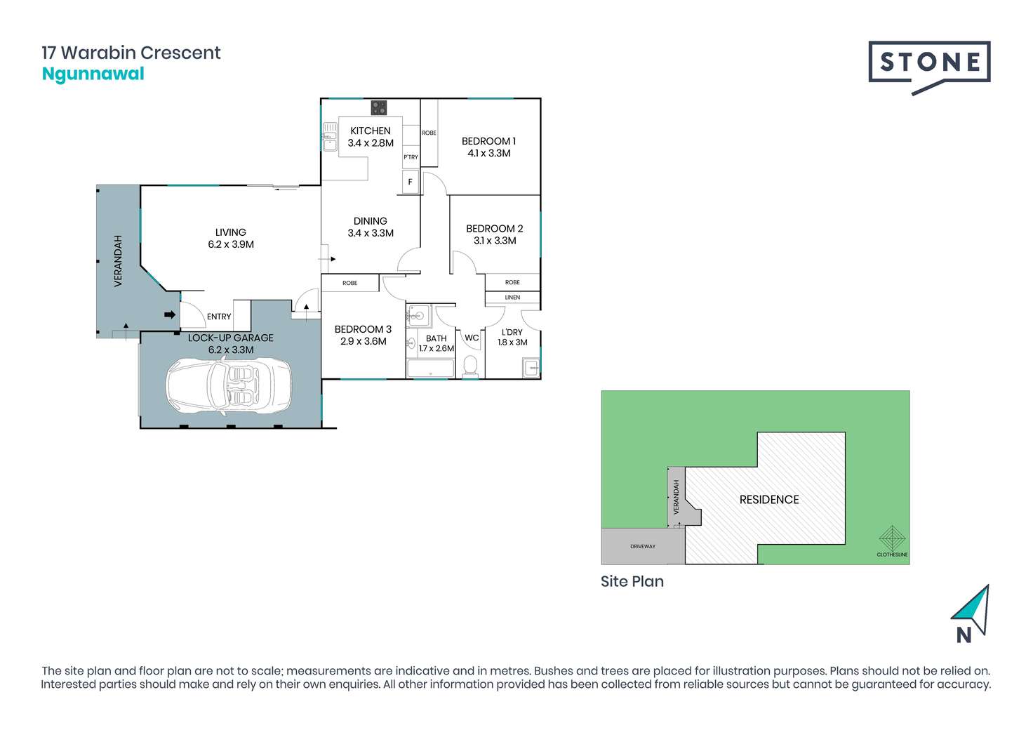 Floorplan of Homely house listing, 17 Warabin Crescent, Ngunnawal ACT 2913
