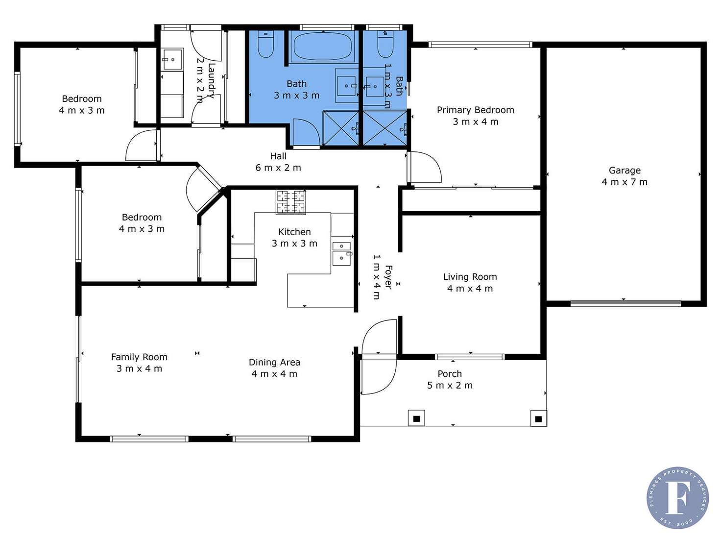 Floorplan of Homely house listing, 11/322 Parker Street, Cootamundra NSW 2590