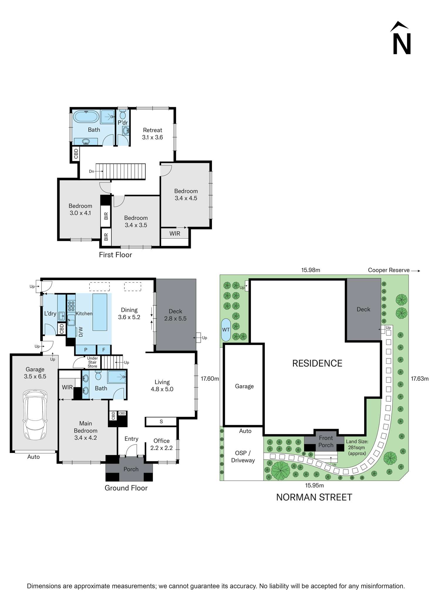 Floorplan of Homely house listing, 23 Norman Street, Camberwell VIC 3124