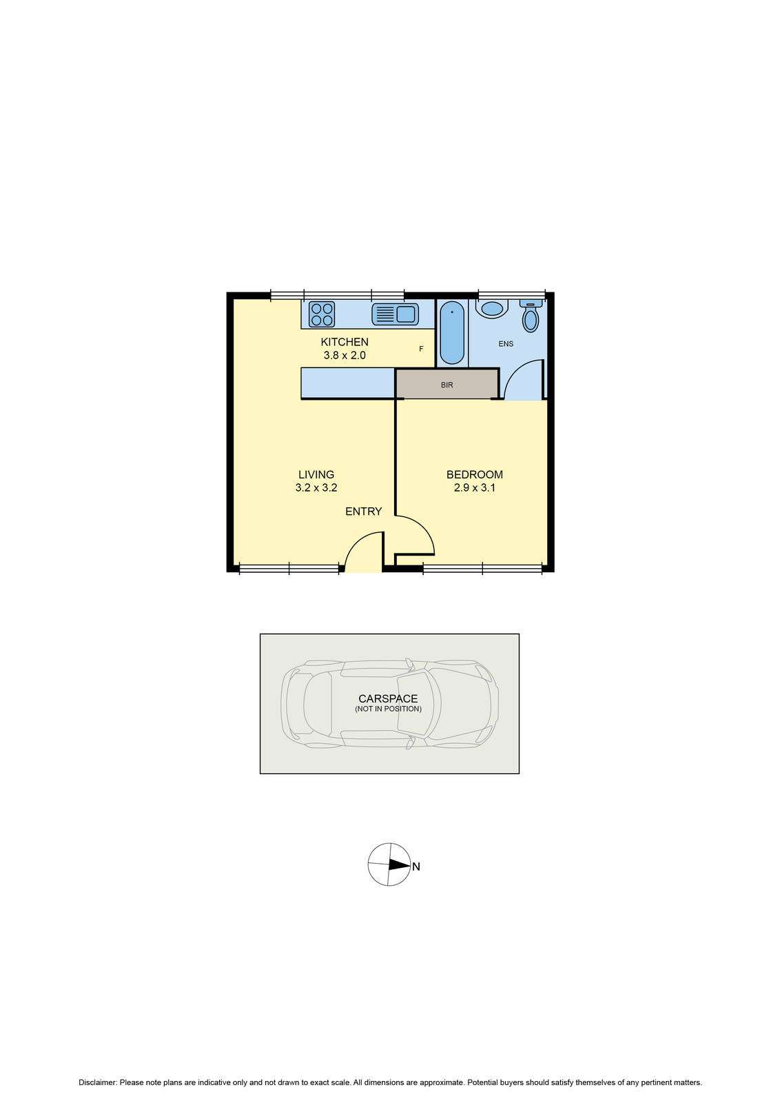 Floorplan of Homely apartment listing, 6/49 Farnham Street, Flemington VIC 3031