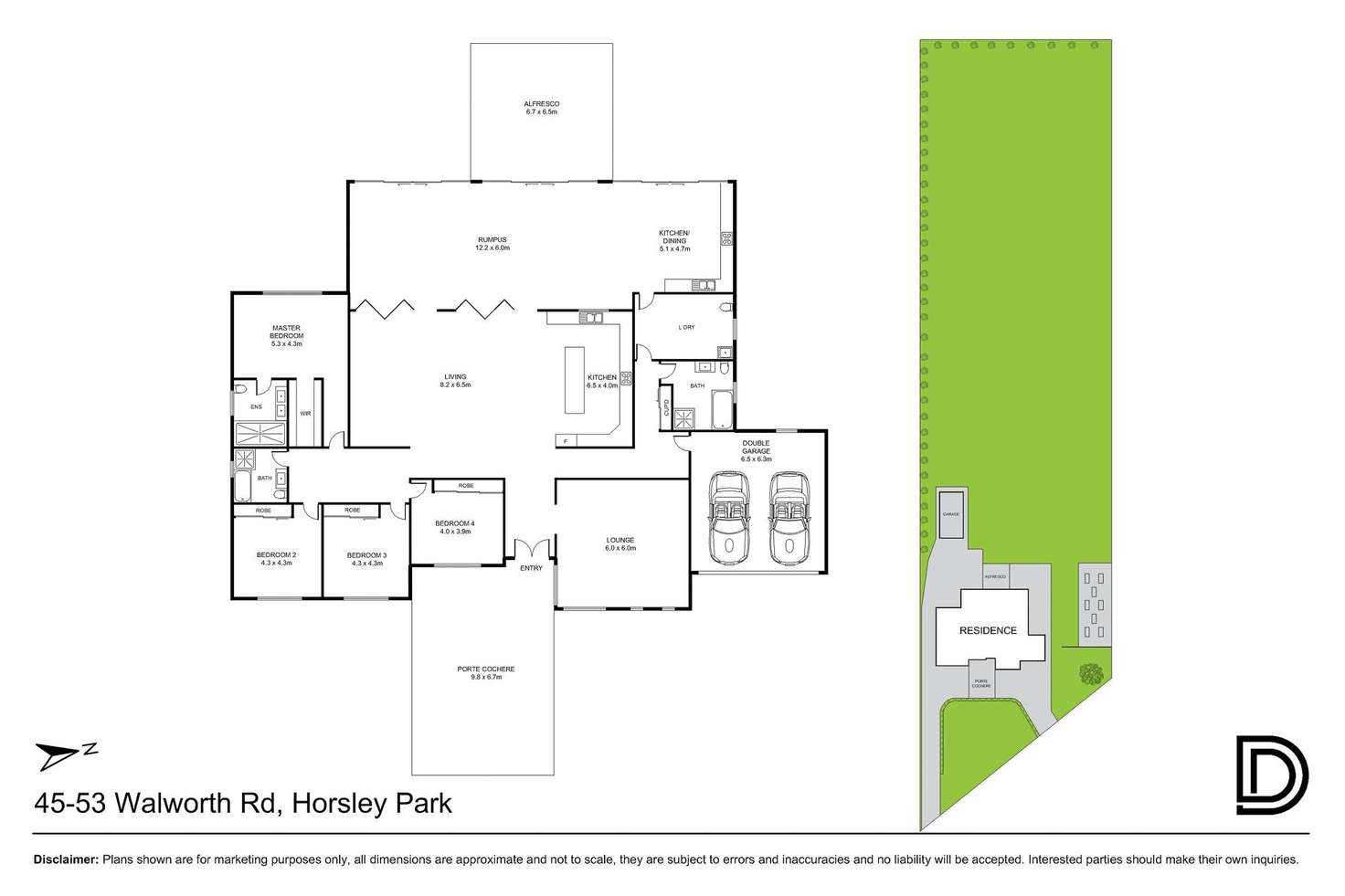 Floorplan of Homely house listing, 45-53 Walworth Road, Horsley Park NSW 2175