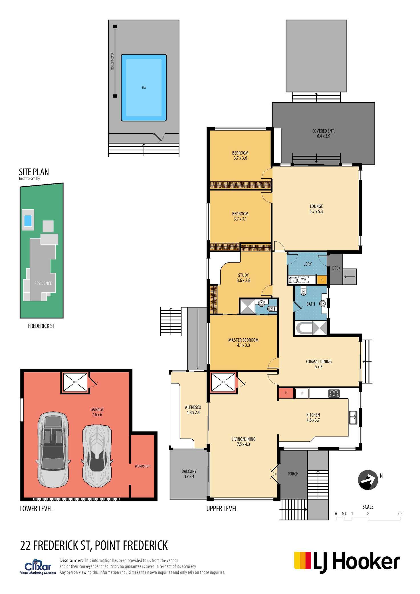 Floorplan of Homely house listing, 22 Frederick Street, Point Frederick NSW 2250