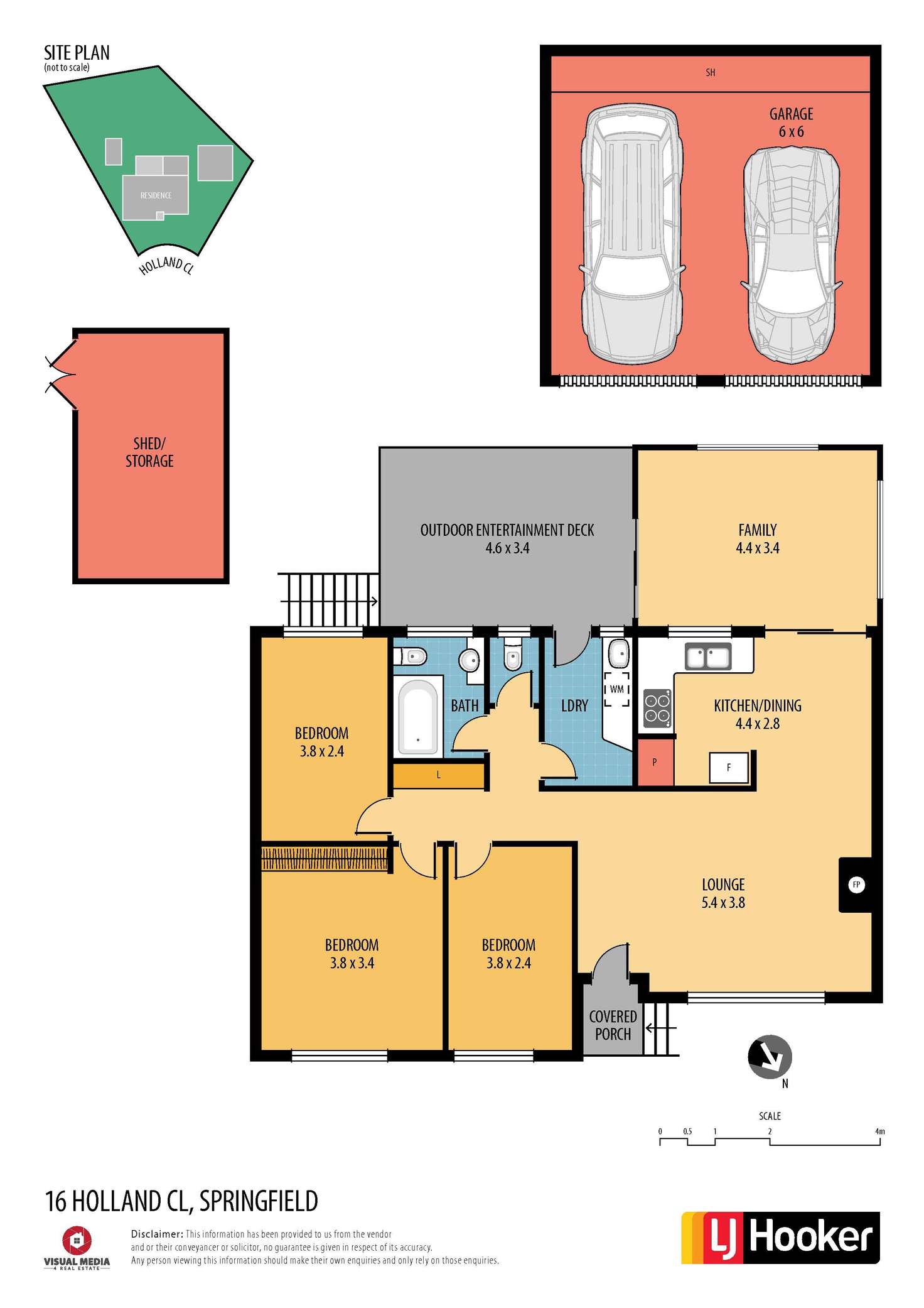 Floorplan of Homely house listing, 16 Holland Close, Springfield NSW 2250