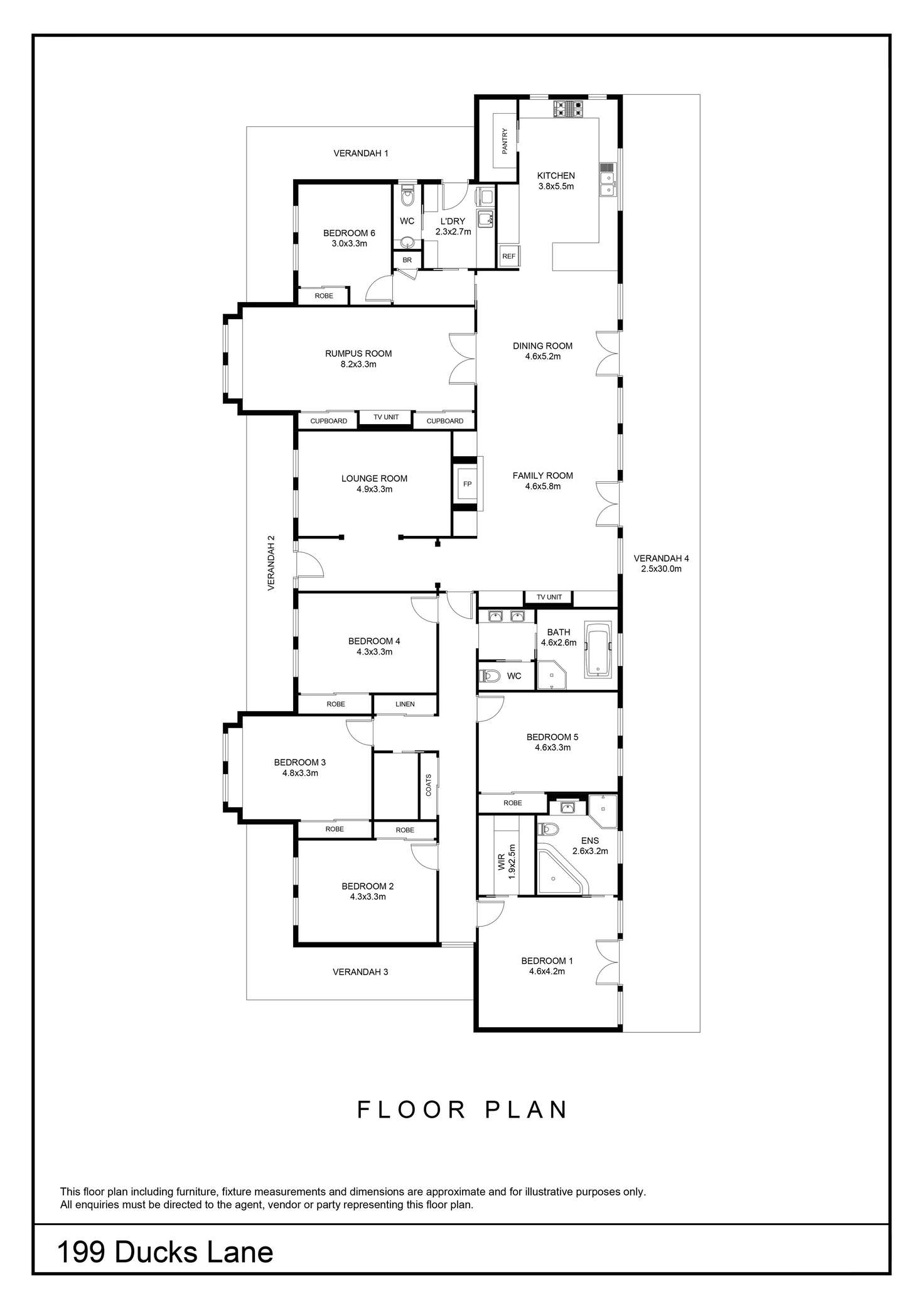 Floorplan of Homely house listing, 199 Ducks Lane, Goulburn NSW 2580