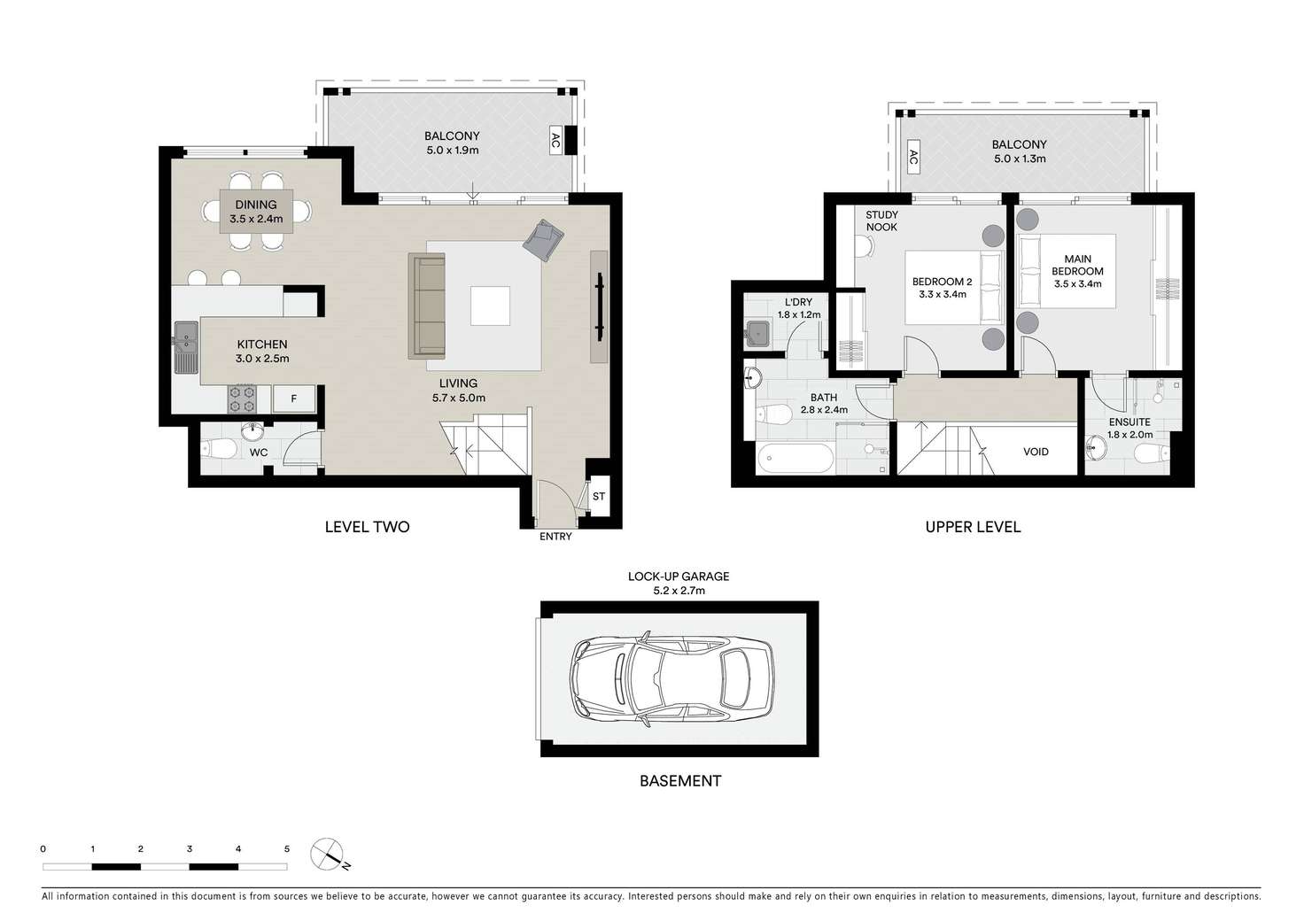 Floorplan of Homely apartment listing, 14/18 Northcote Street, Naremburn NSW 2065
