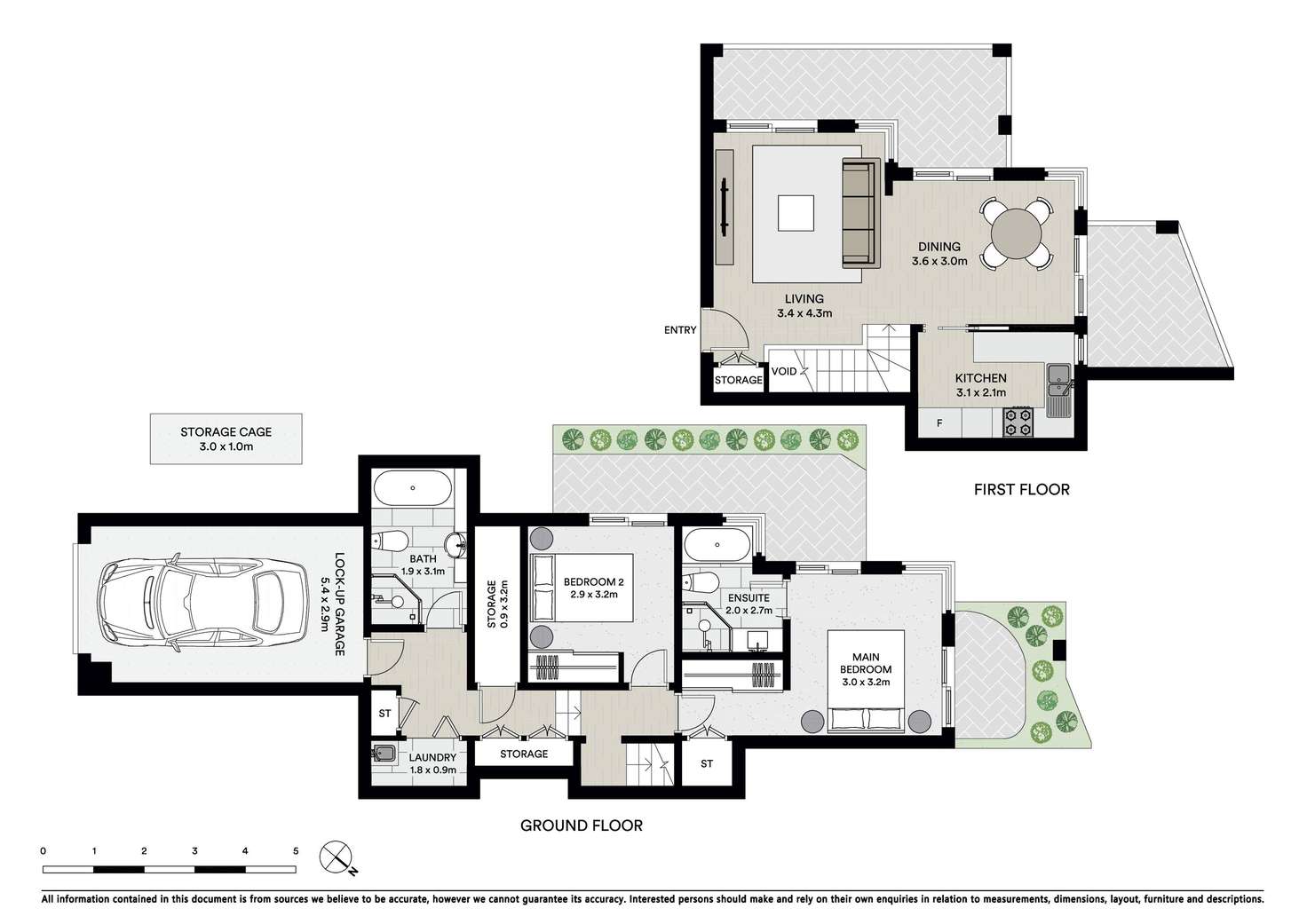 Floorplan of Homely apartment listing, 8/26 Northcote Street, Naremburn NSW 2065