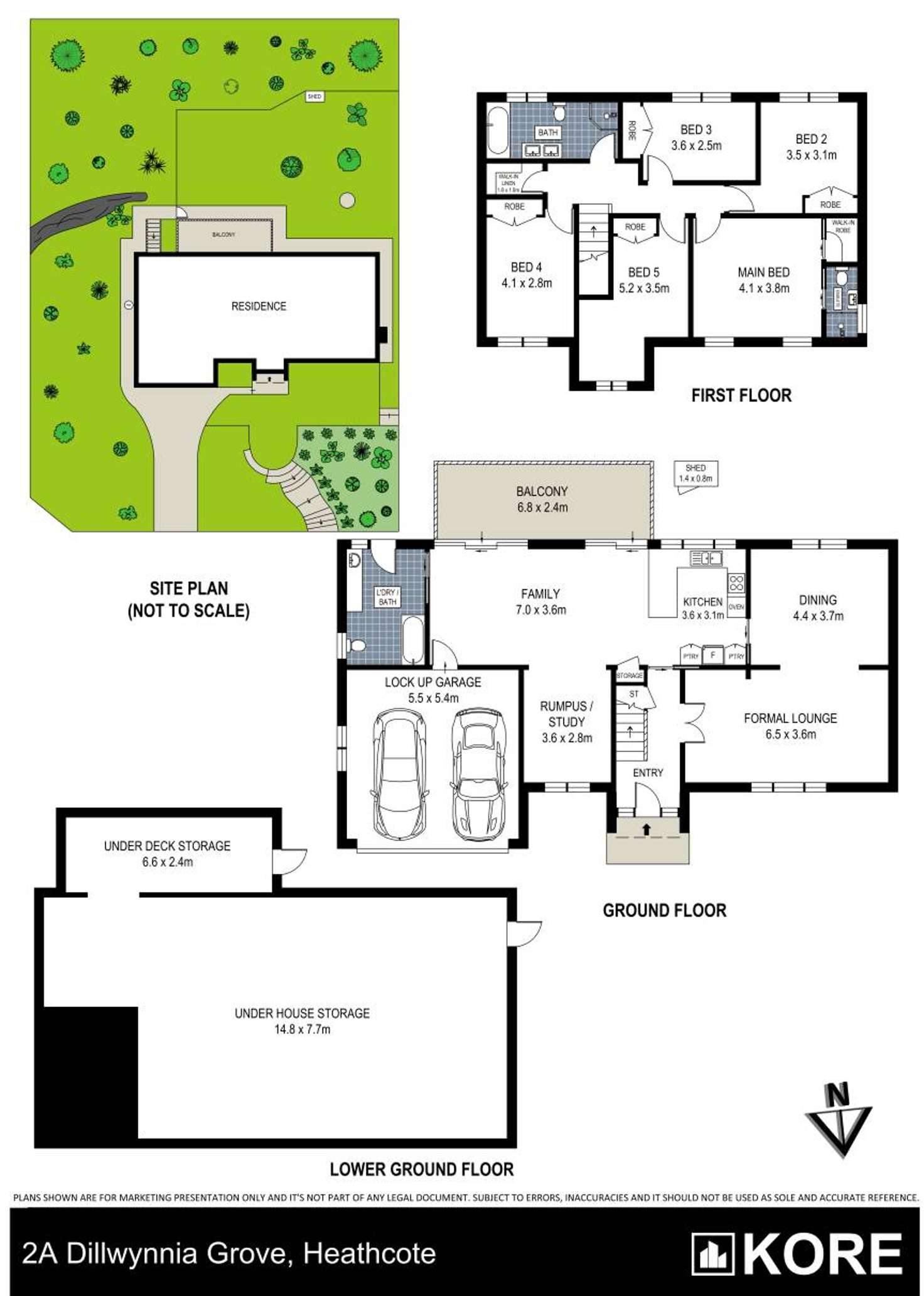 Floorplan of Homely house listing, 2A Dillwynnia Grove, Heathcote NSW 2233