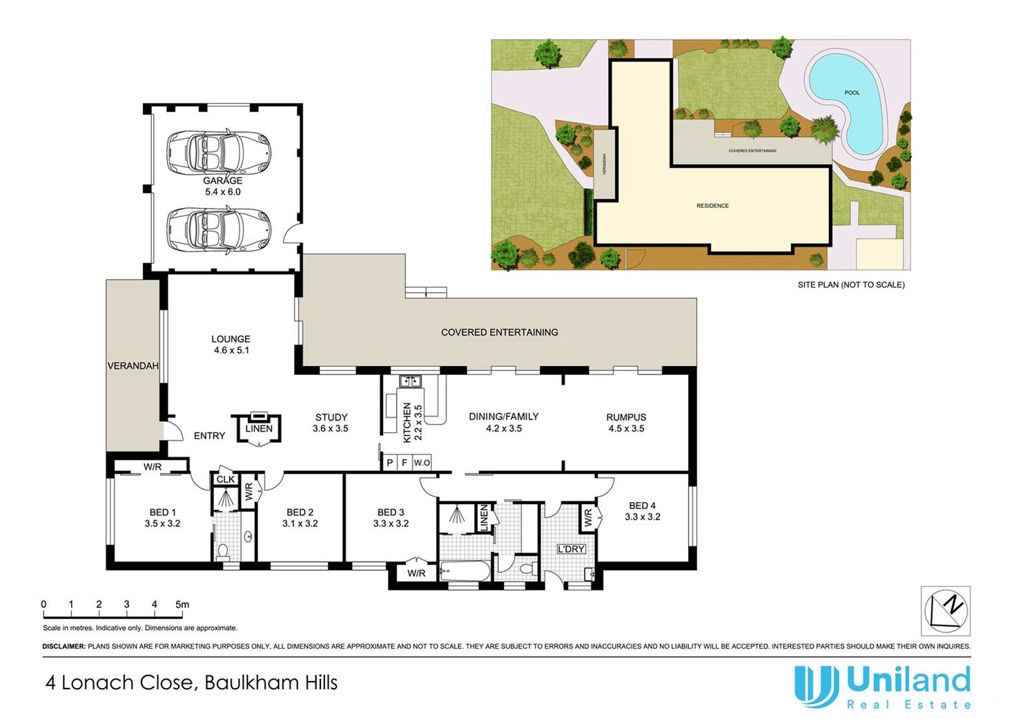 Floorplan of Homely house listing, 4 Lonach Close, Baulkham Hills NSW 2153