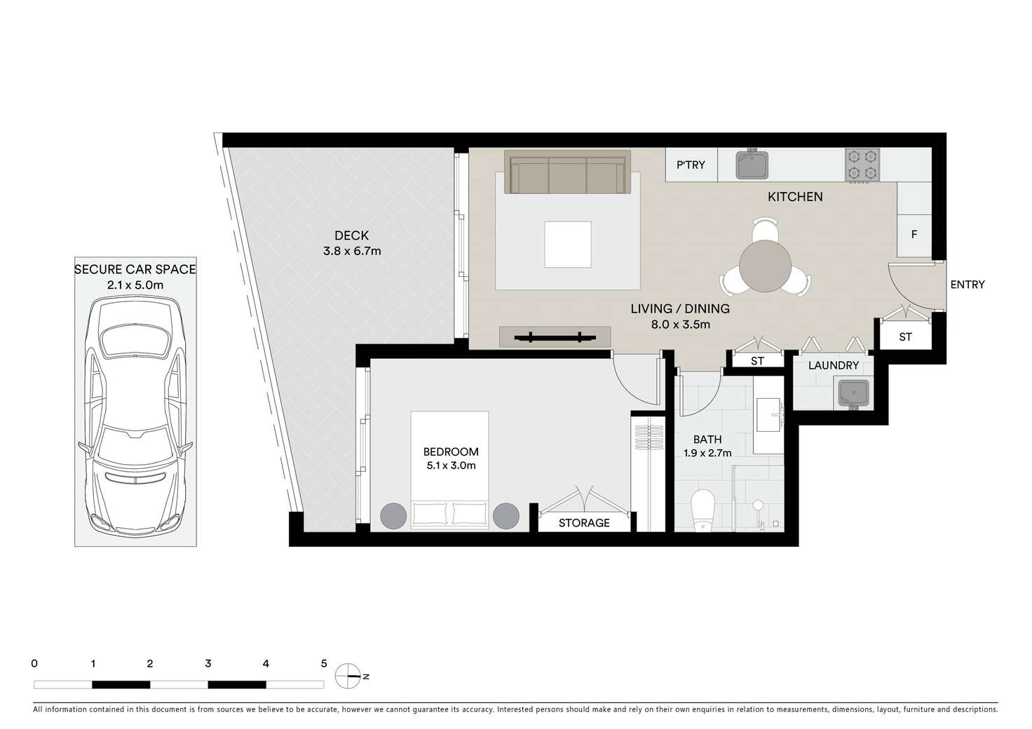 Floorplan of Homely apartment listing, 410/8 Kendall Street, Gosford NSW 2250