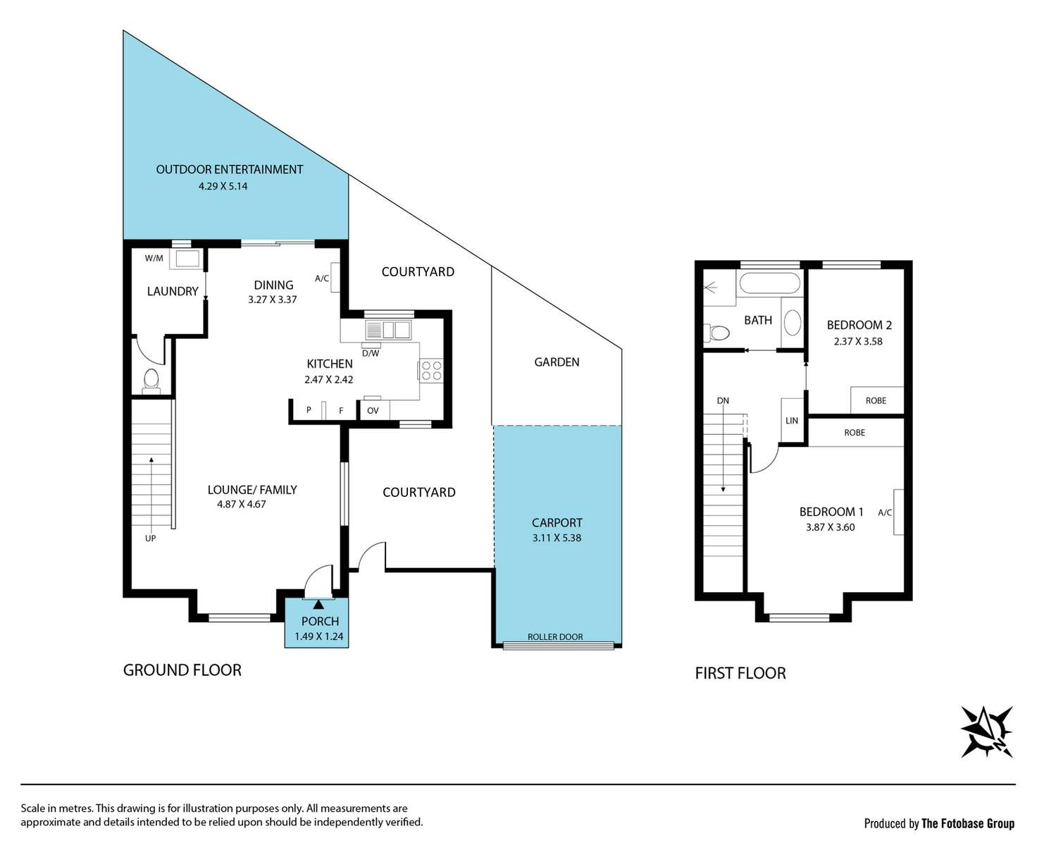 Floorplan of Homely unit listing, 6/82 Mortimer Street, Kurralta Park SA 5037