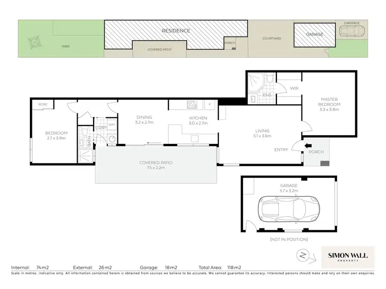 Floorplan of Homely villa listing, 1/27 Morgan Street, Merewether NSW 2291