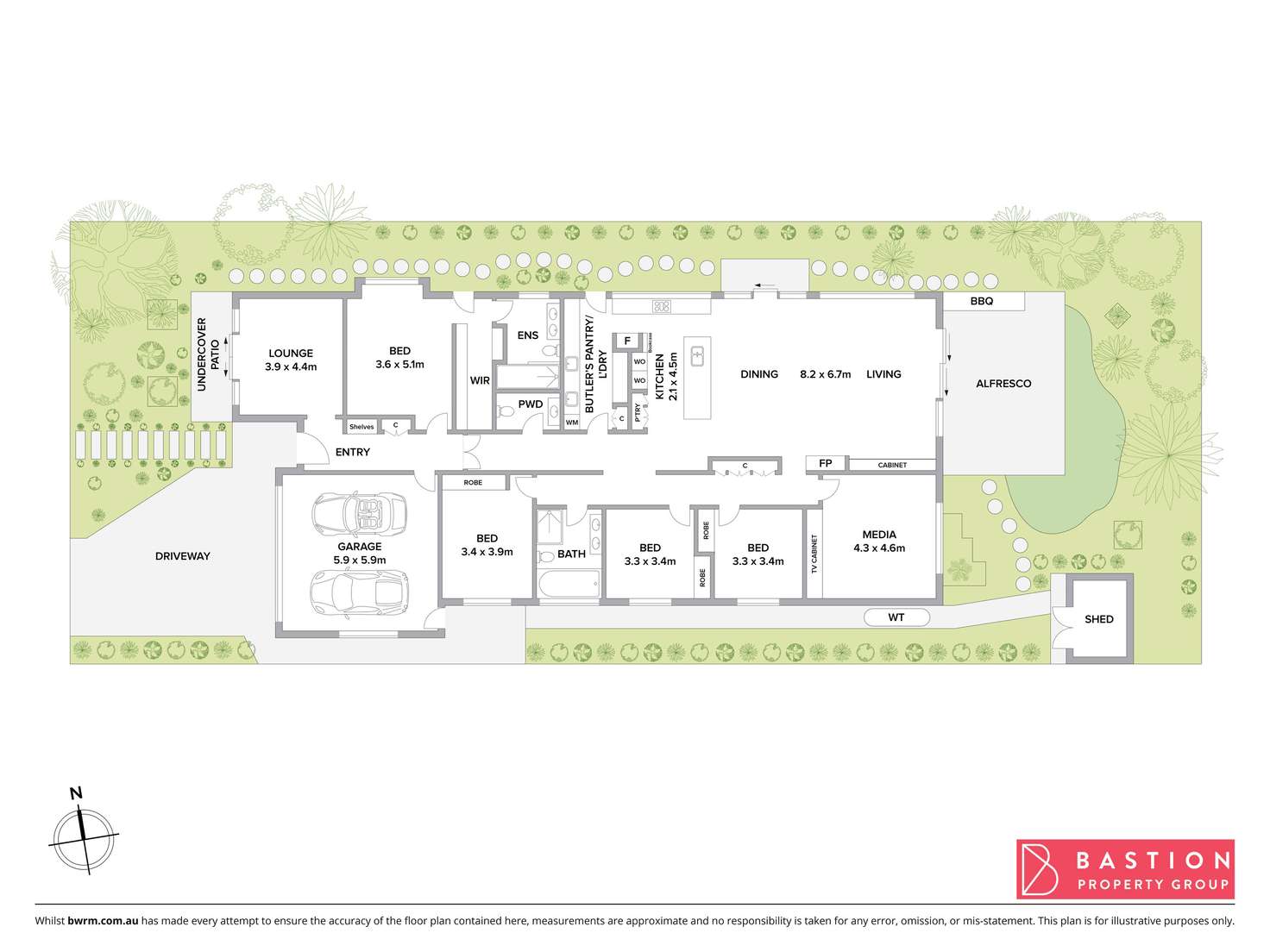 Floorplan of Homely house listing, 26 Westgarth Street, O'connor ACT 2602