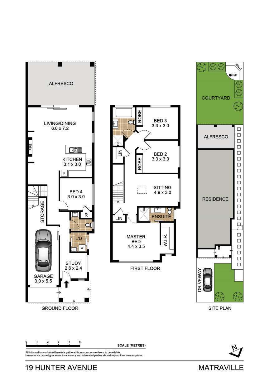 Floorplan of Homely house listing, 19 Hunter Avenue, Matraville NSW 2036