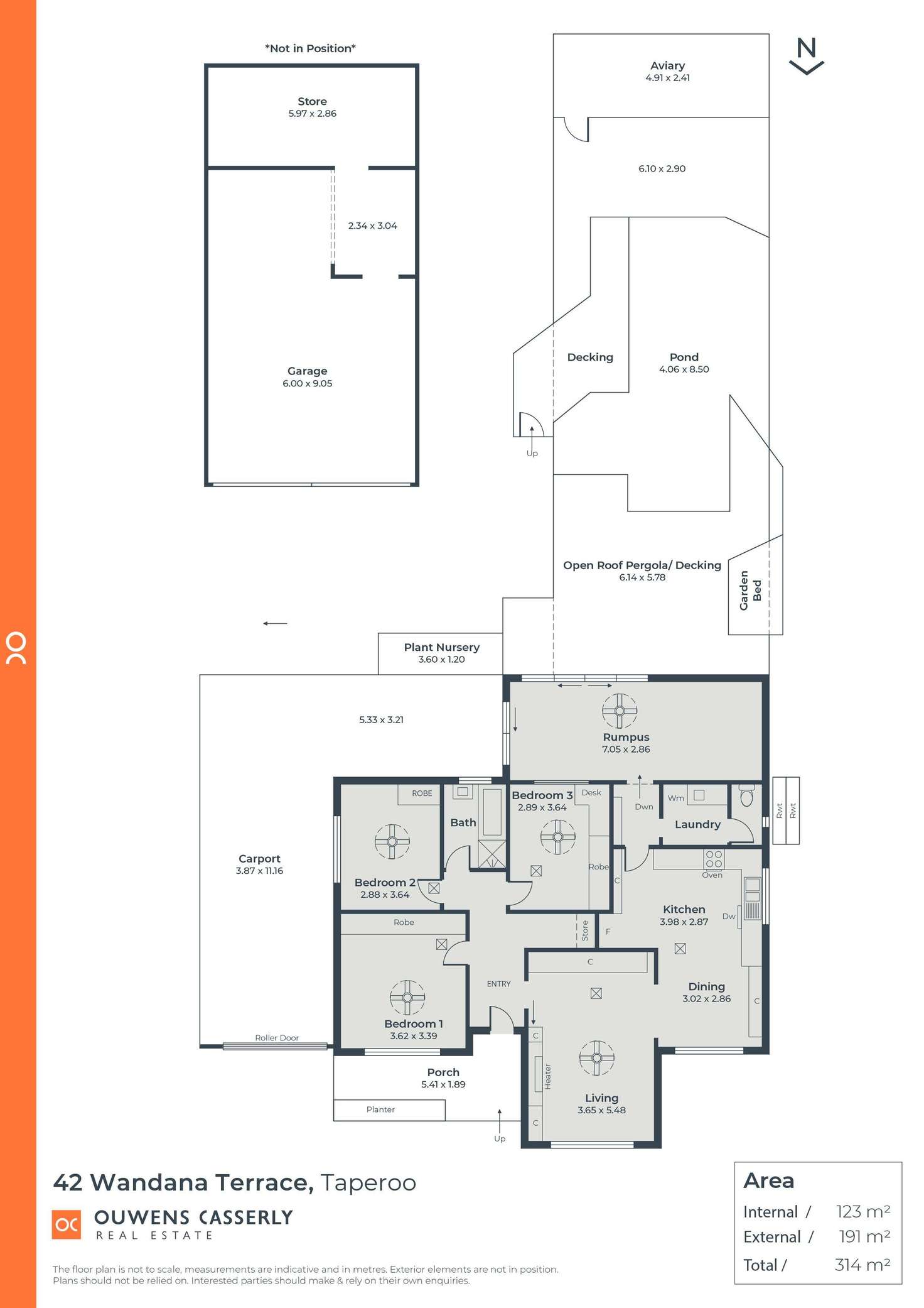 Floorplan of Homely house listing, 42 Wandana Terrace, Taperoo SA 5017