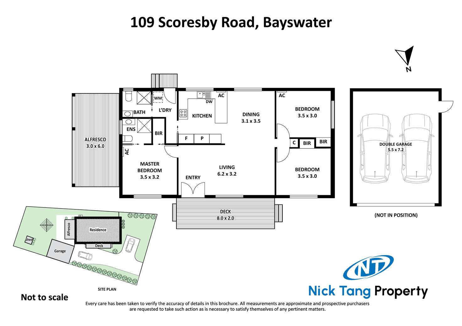 Floorplan of Homely house listing, 109 Scoresby Road, Bayswater VIC 3153