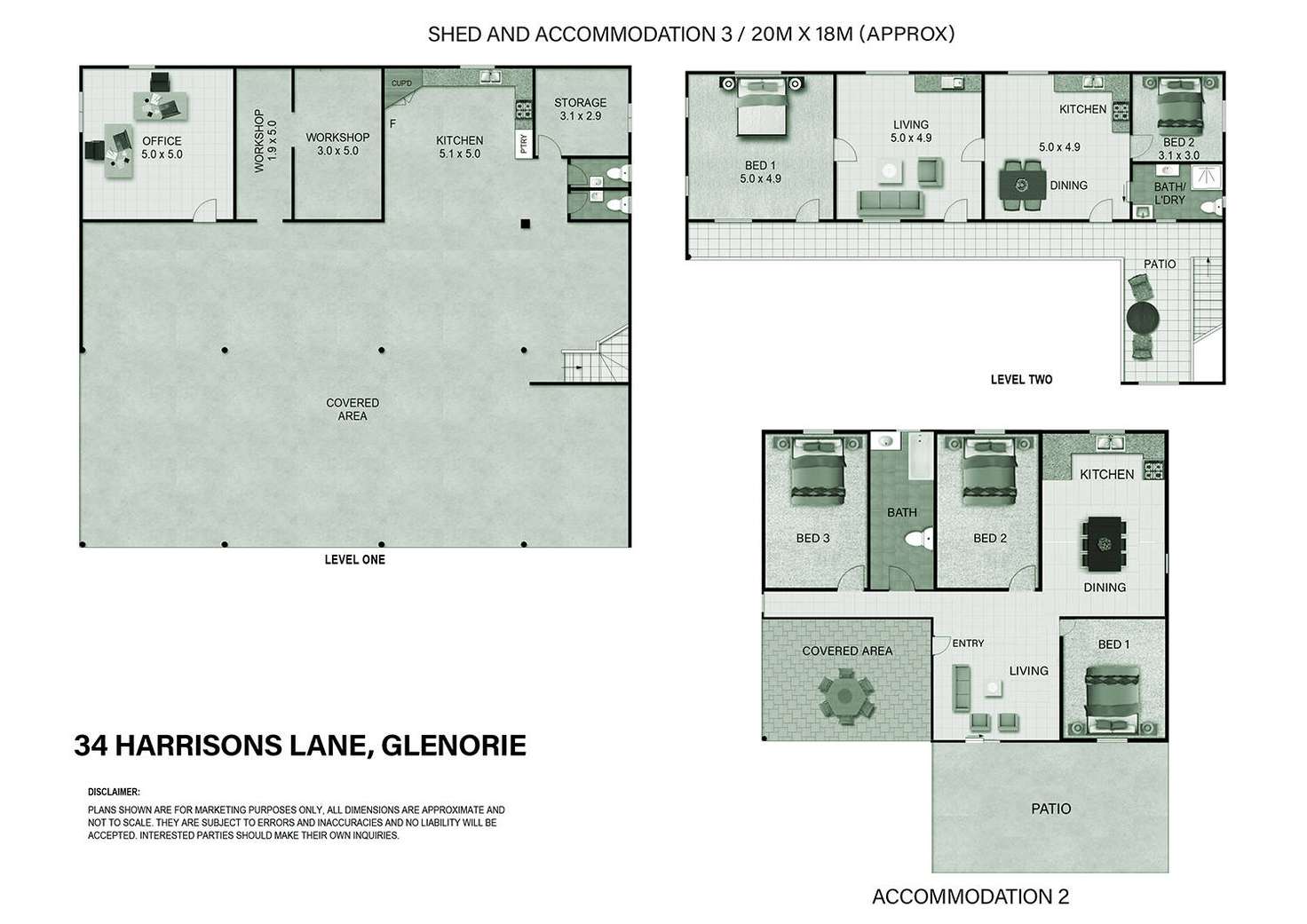 Floorplan of Homely house listing, 34 Harrisons Lane, Glenorie NSW 2157