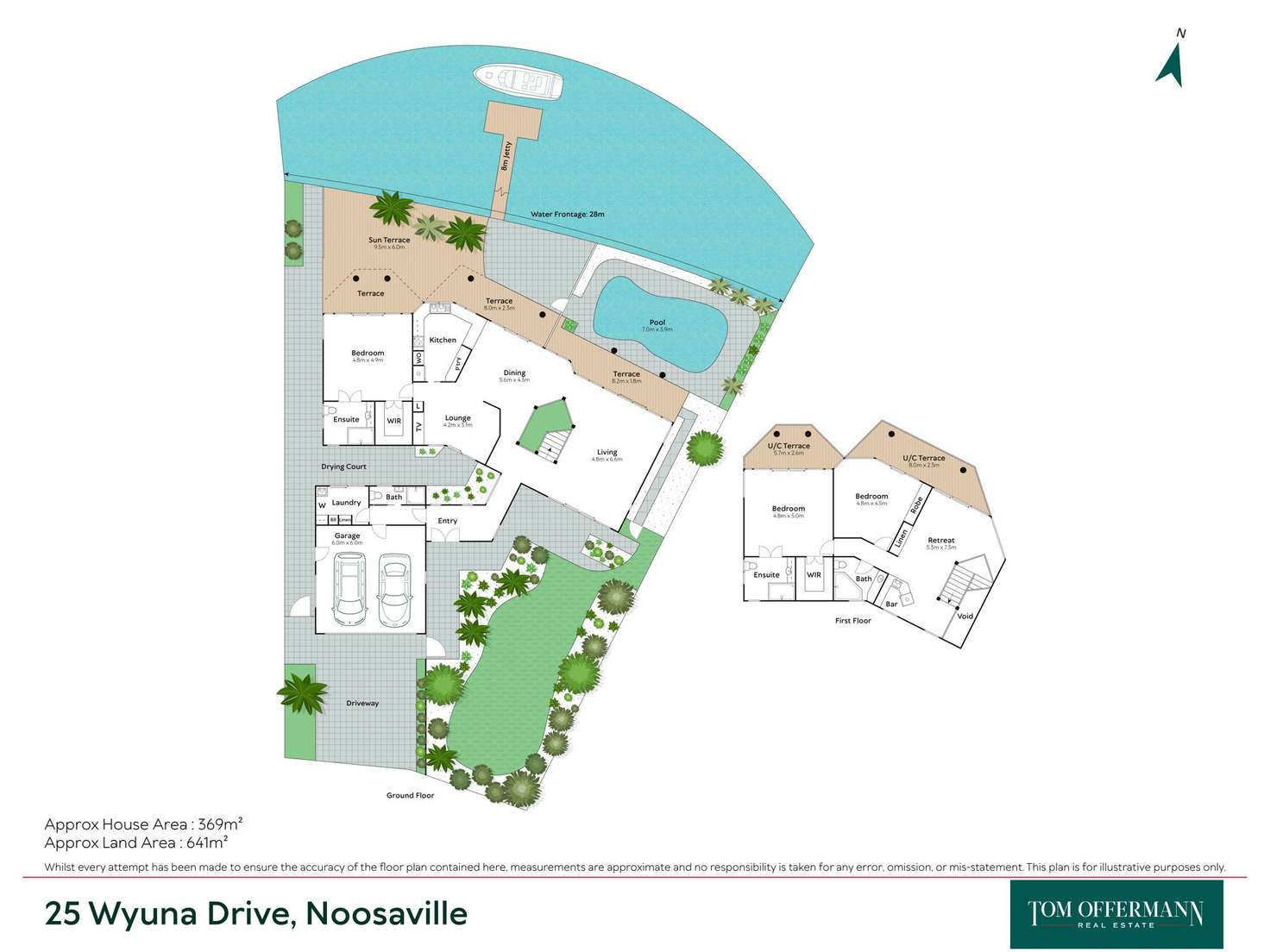 Floorplan of Homely house listing, 25 Wyuna Drive, Noosaville QLD 4566