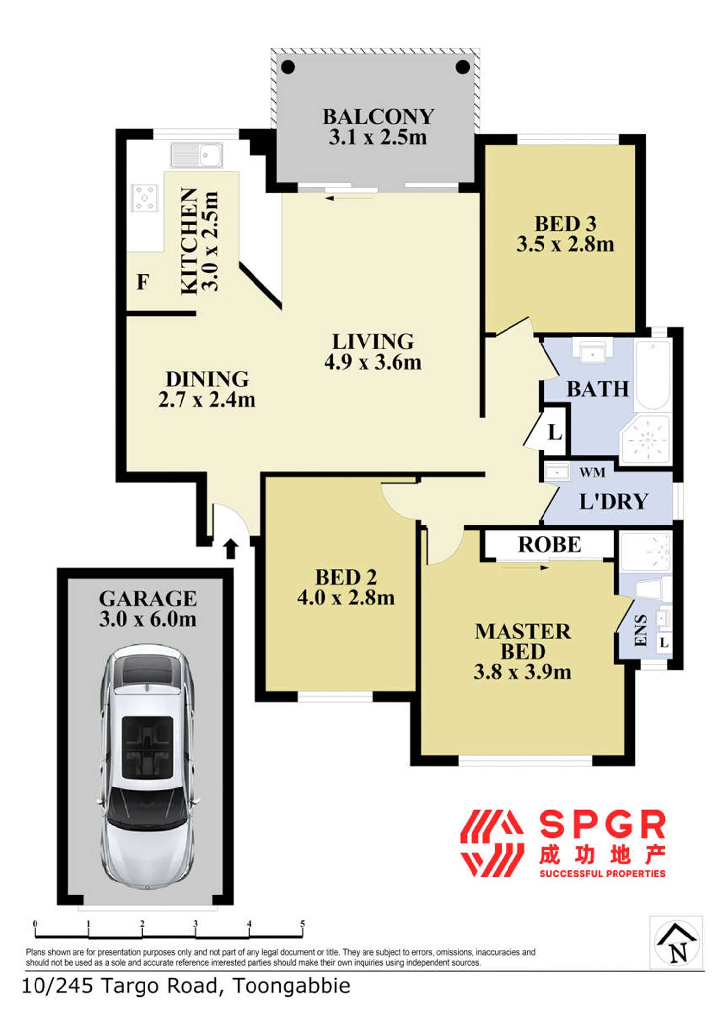 Floorplan of Homely apartment listing, 10/245 Targo Road, Toongabbie NSW 2146