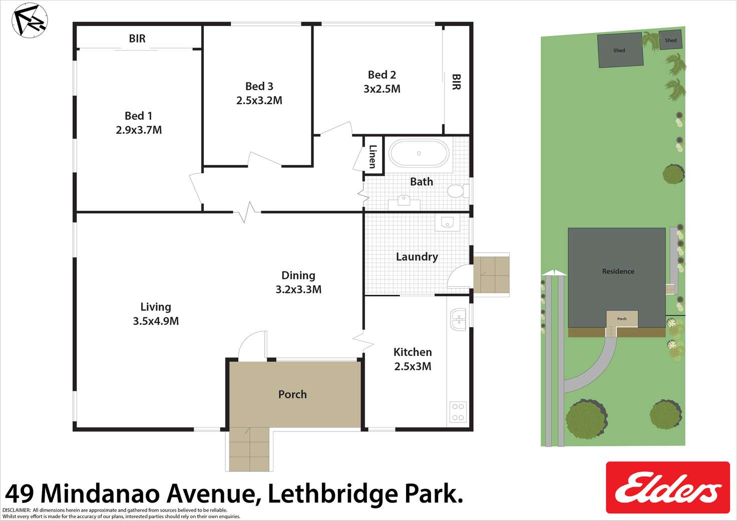 Floorplan of Homely house listing, 49 Mindanao Avenue, Lethbridge Park NSW 2770