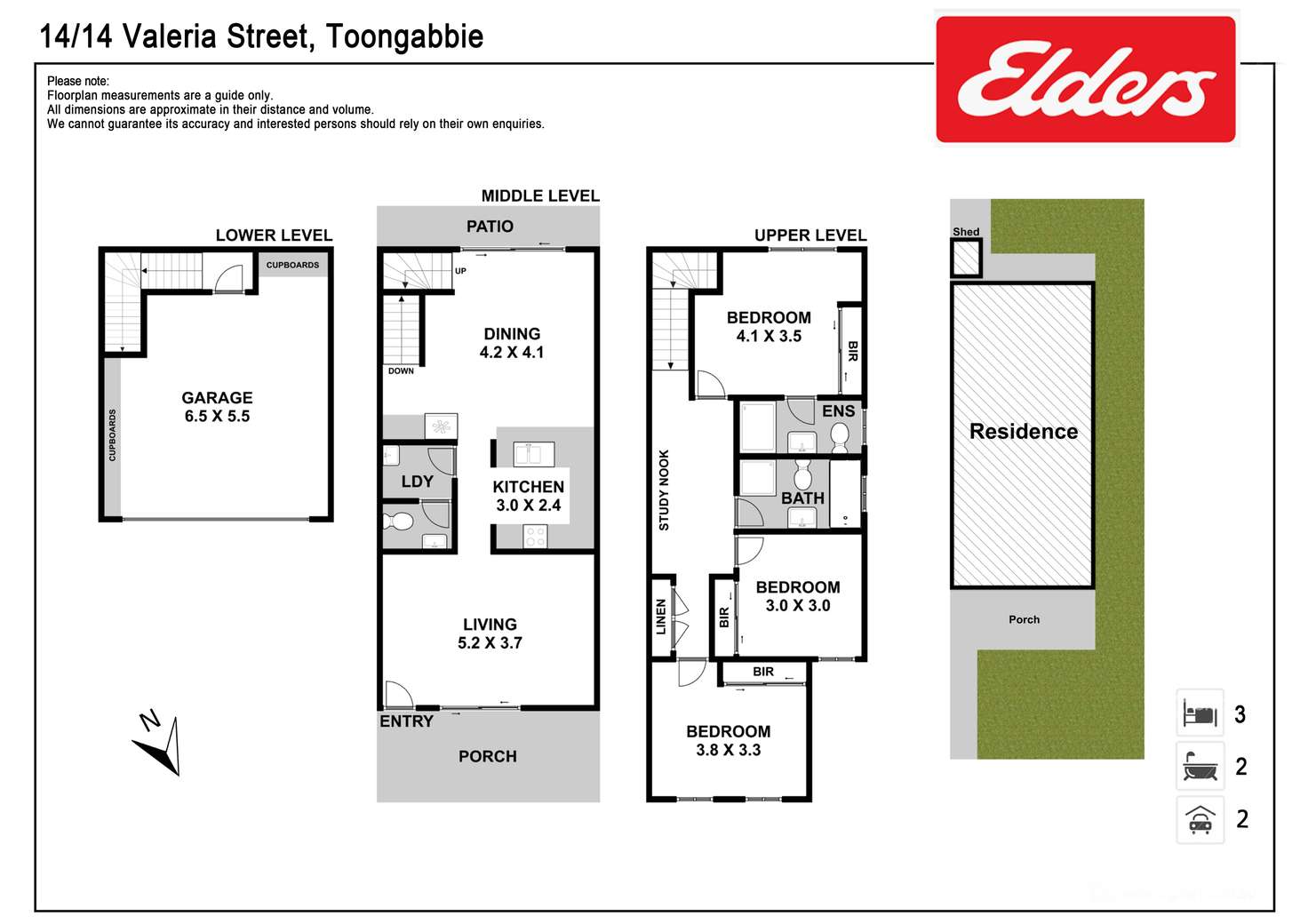 Floorplan of Homely townhouse listing, 14/14 Valeria Street, Toongabbie NSW 2146