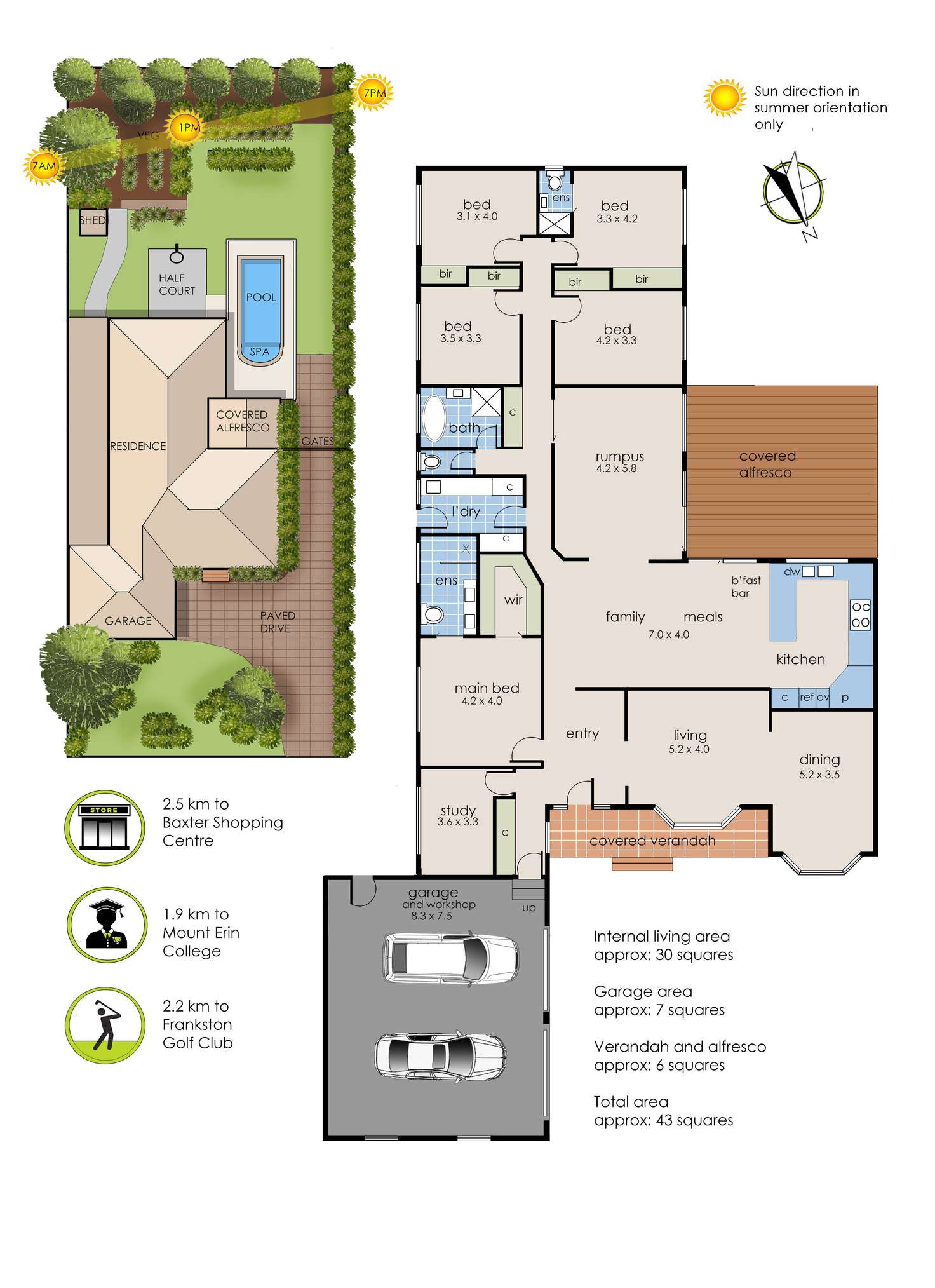 Floorplan of Homely house listing, 101 Woodside Avenue, Frankston South VIC 3199