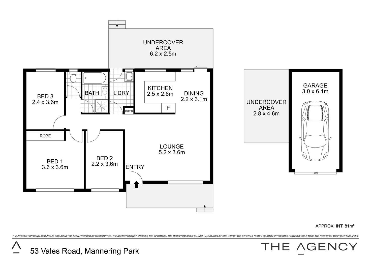 Floorplan of Homely house listing, 53 Vales Road, Mannering Park NSW 2259