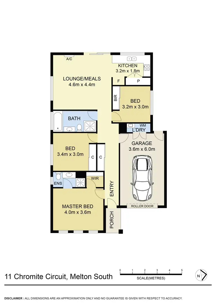 Floorplan of Homely house listing, 11 Chromite Circuit, Weir Views VIC 3338