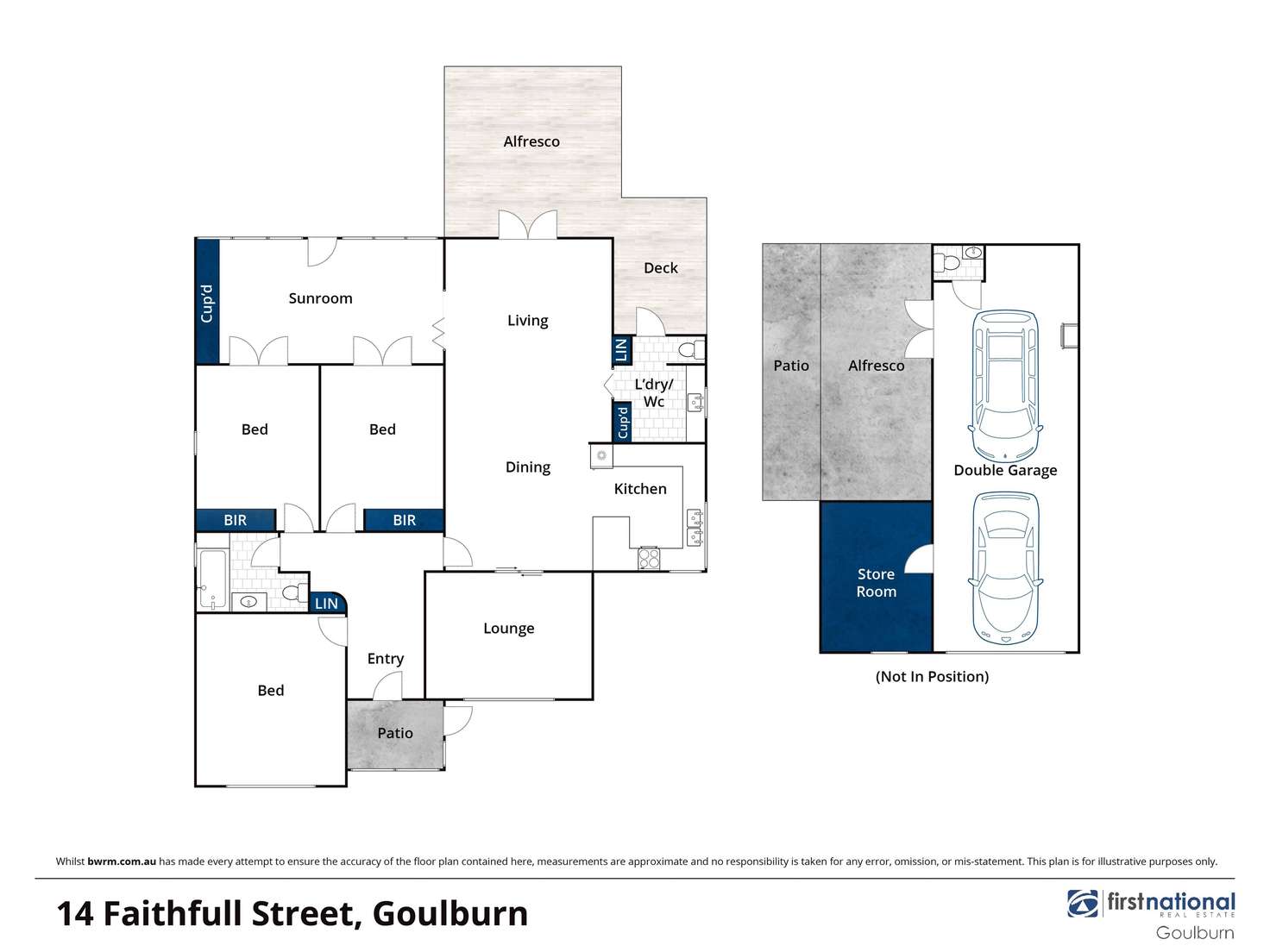 Floorplan of Homely house listing, 14 Faithfull Street, Goulburn NSW 2580
