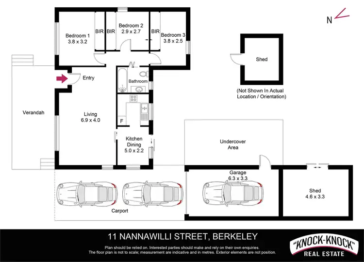 Floorplan of Homely house listing, 11 Nannawilli Street, Berkeley NSW 2506