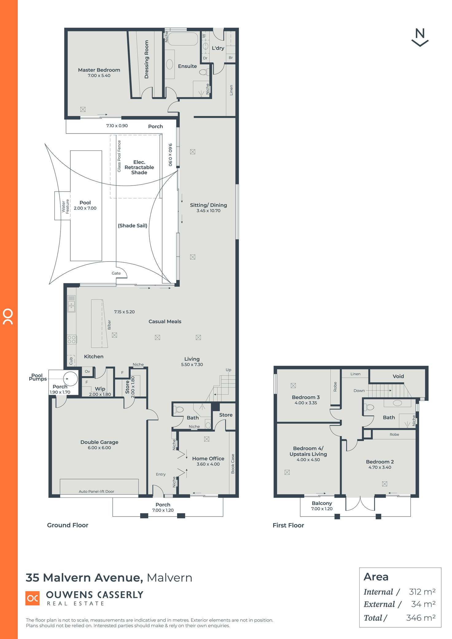 Floorplan of Homely house listing, 35 Malvern Avenue, Malvern SA 5061