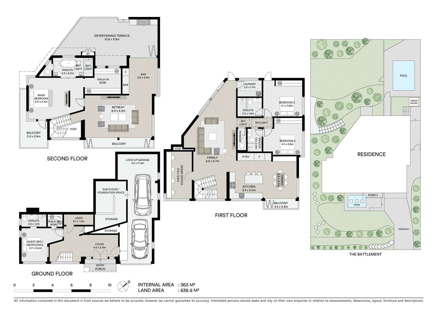 Floorplan of Homely house listing, 14 The Battlement, Castlecrag NSW 2068