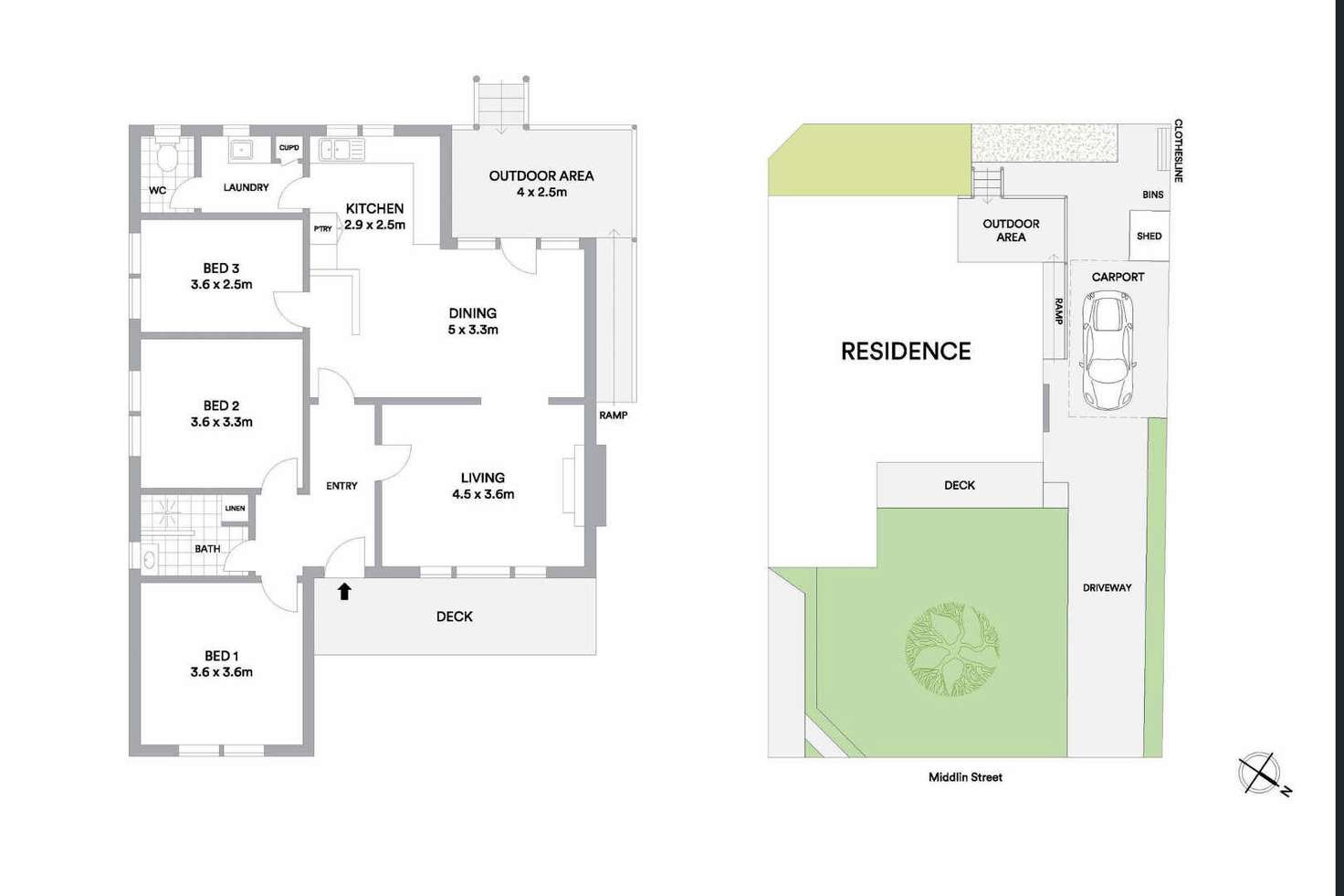 Floorplan of Homely house listing, 2 Middlin Street, Brown Hill VIC 3350