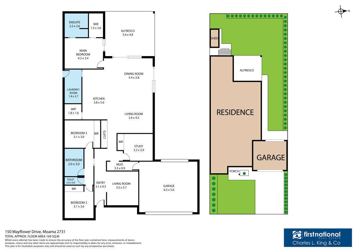 Floorplan of Homely house listing, 150 Mayflower Drive, Moama NSW 2731