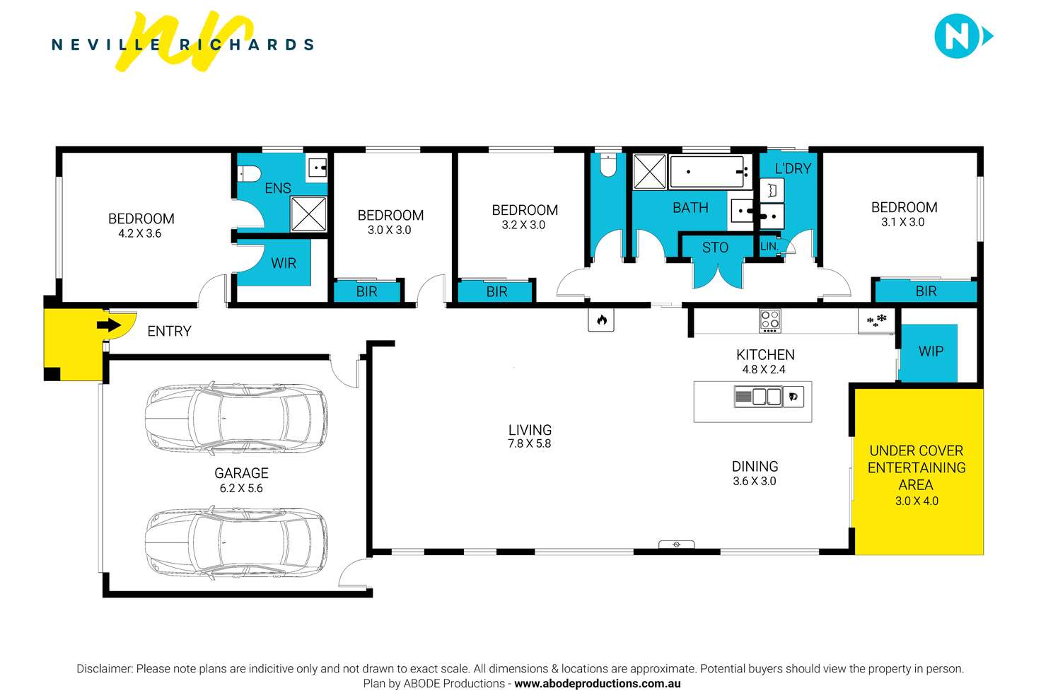 Floorplan of Homely house listing, 41 Flagstaff Drive, Portarlington VIC 3223
