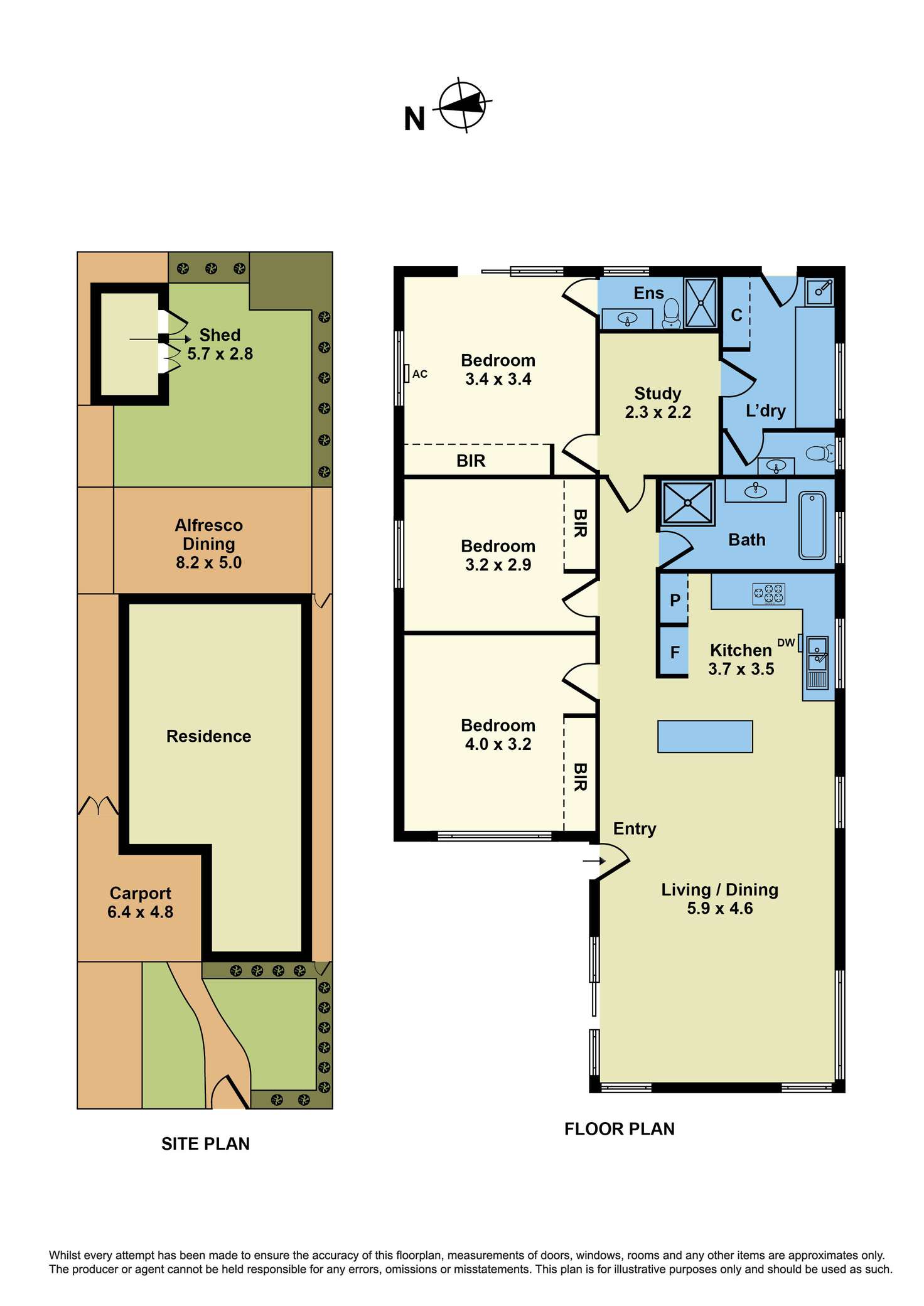 Floorplan of Homely house listing, 15 Richards Street, Yarraville VIC 3013