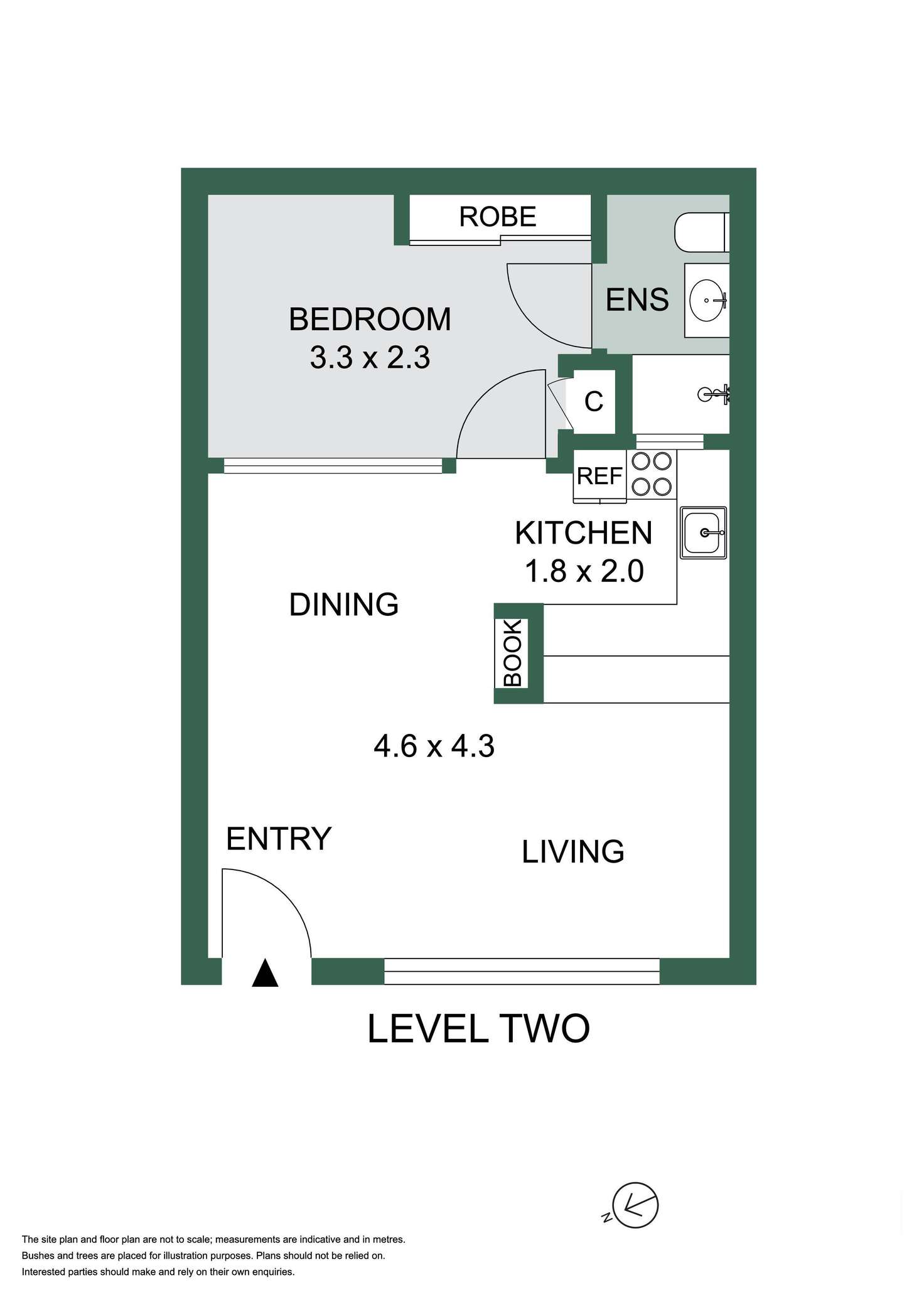 Floorplan of Homely apartment listing, 11/108 Ebley Street, Bondi Junction NSW 2022