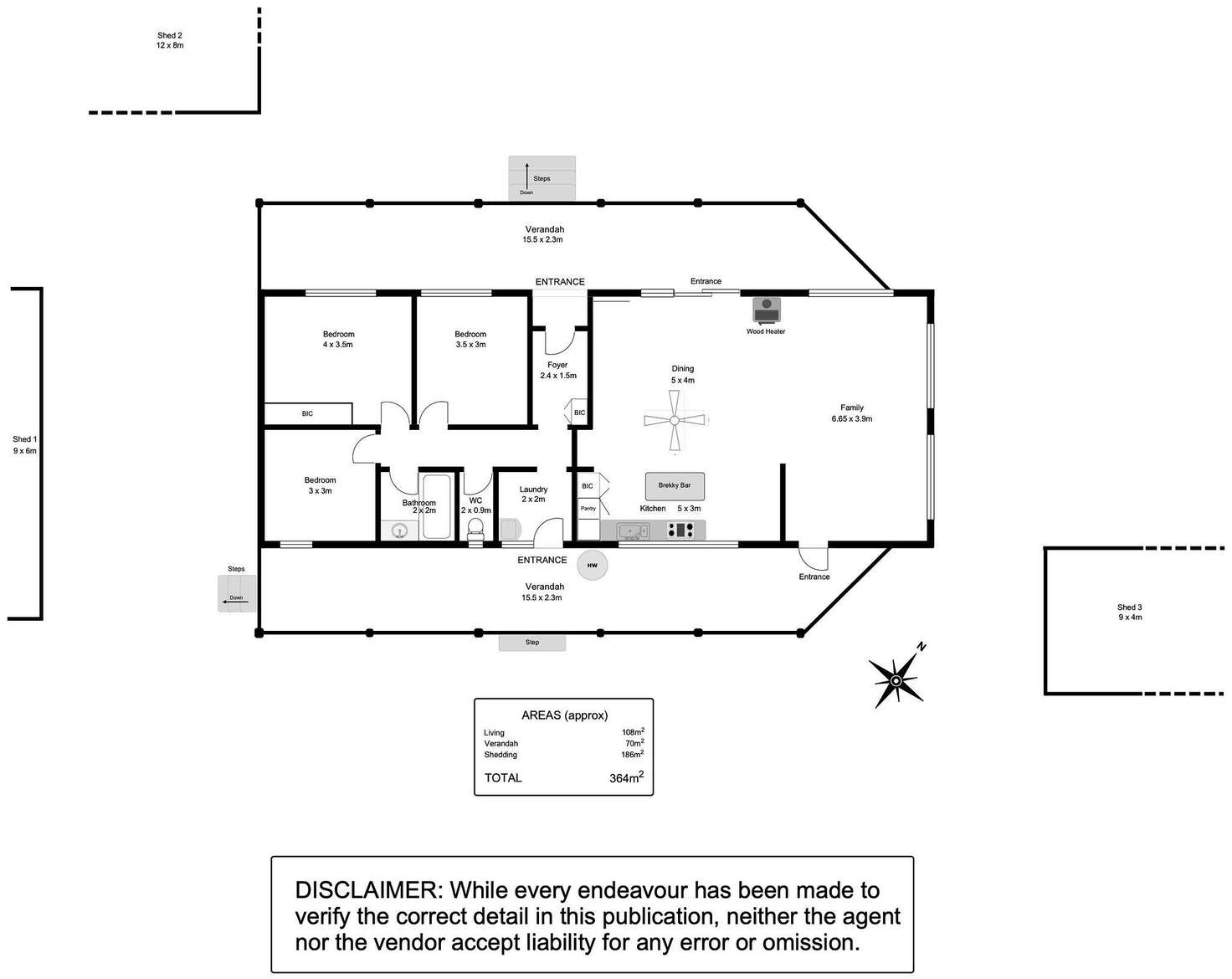 Floorplan of Homely house listing, 127 McFarlane Road, Coomunga SA 5607