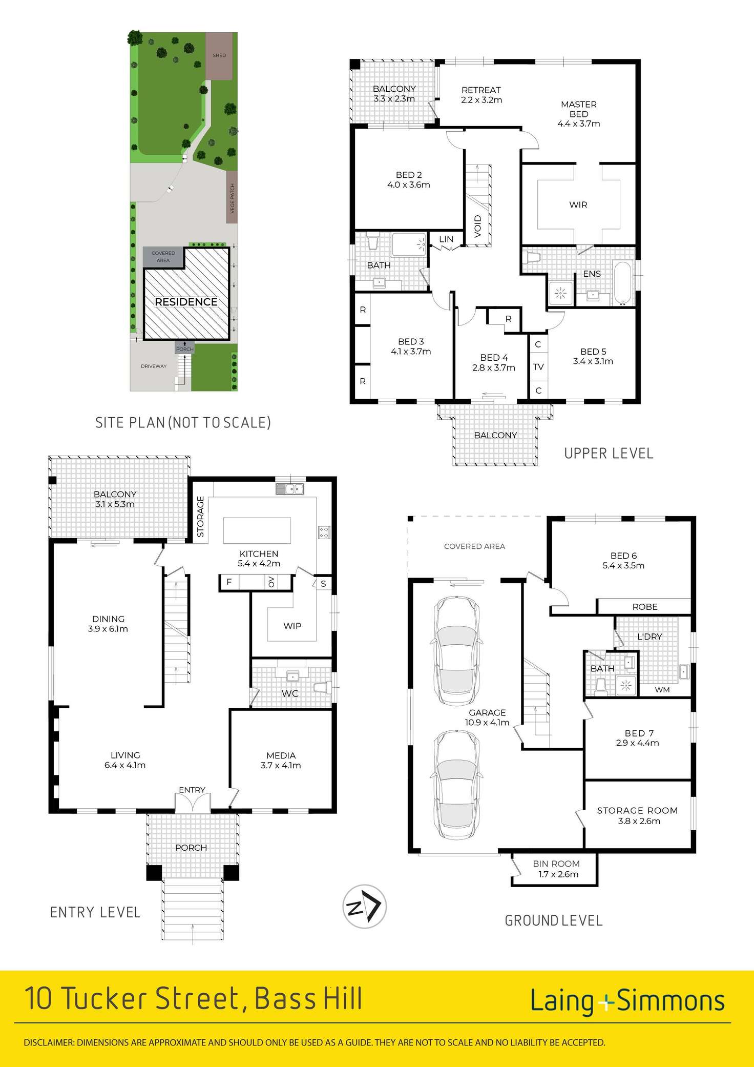 Floorplan of Homely house listing, 10 Tucker Street, Bass Hill NSW 2197