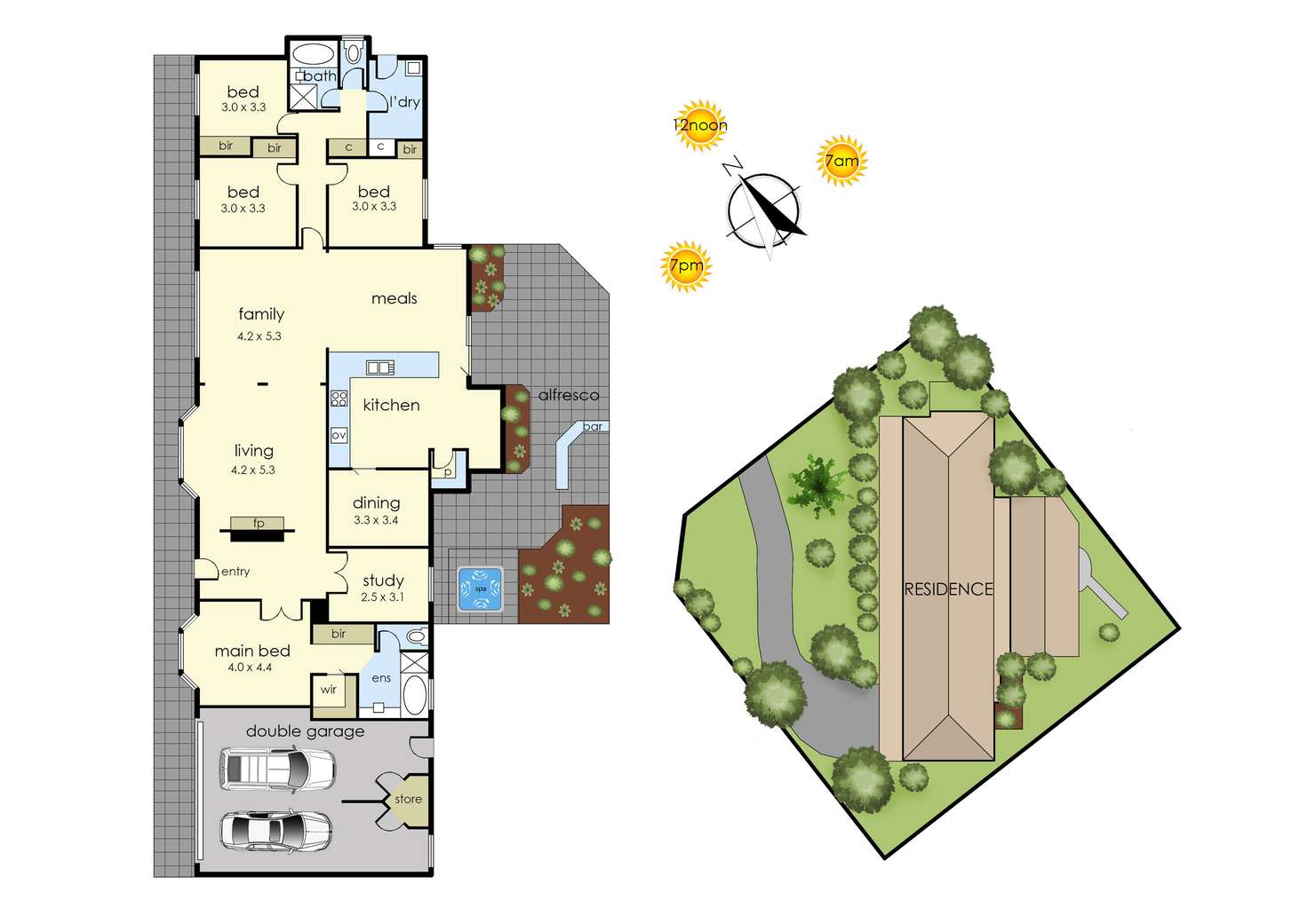 Floorplan of Homely house listing, 195-197 Frankston-Flinders Road, Frankston South VIC 3199