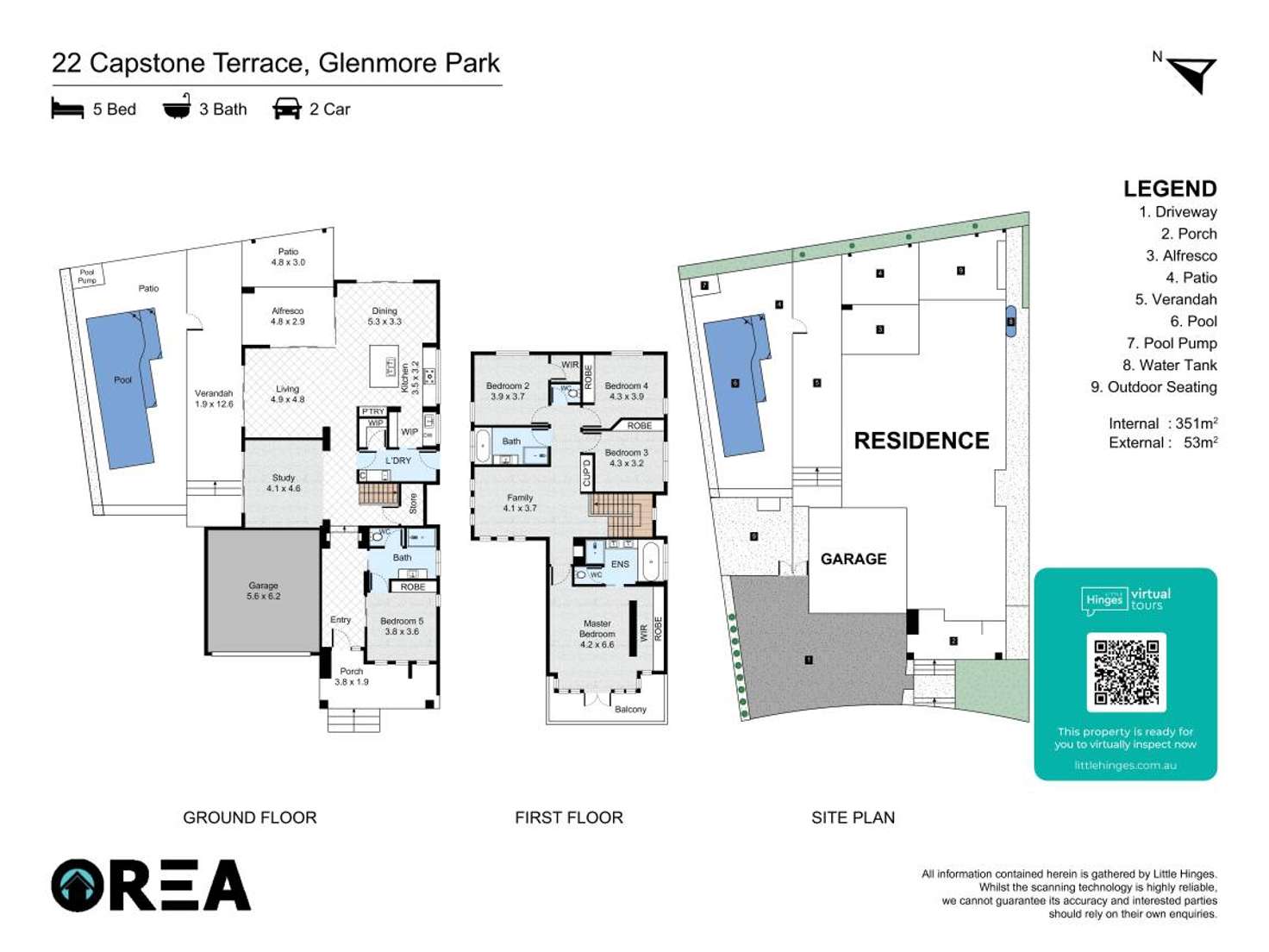 Floorplan of Homely house listing, 22 Capstone Terrace, Glenmore Park NSW 2745