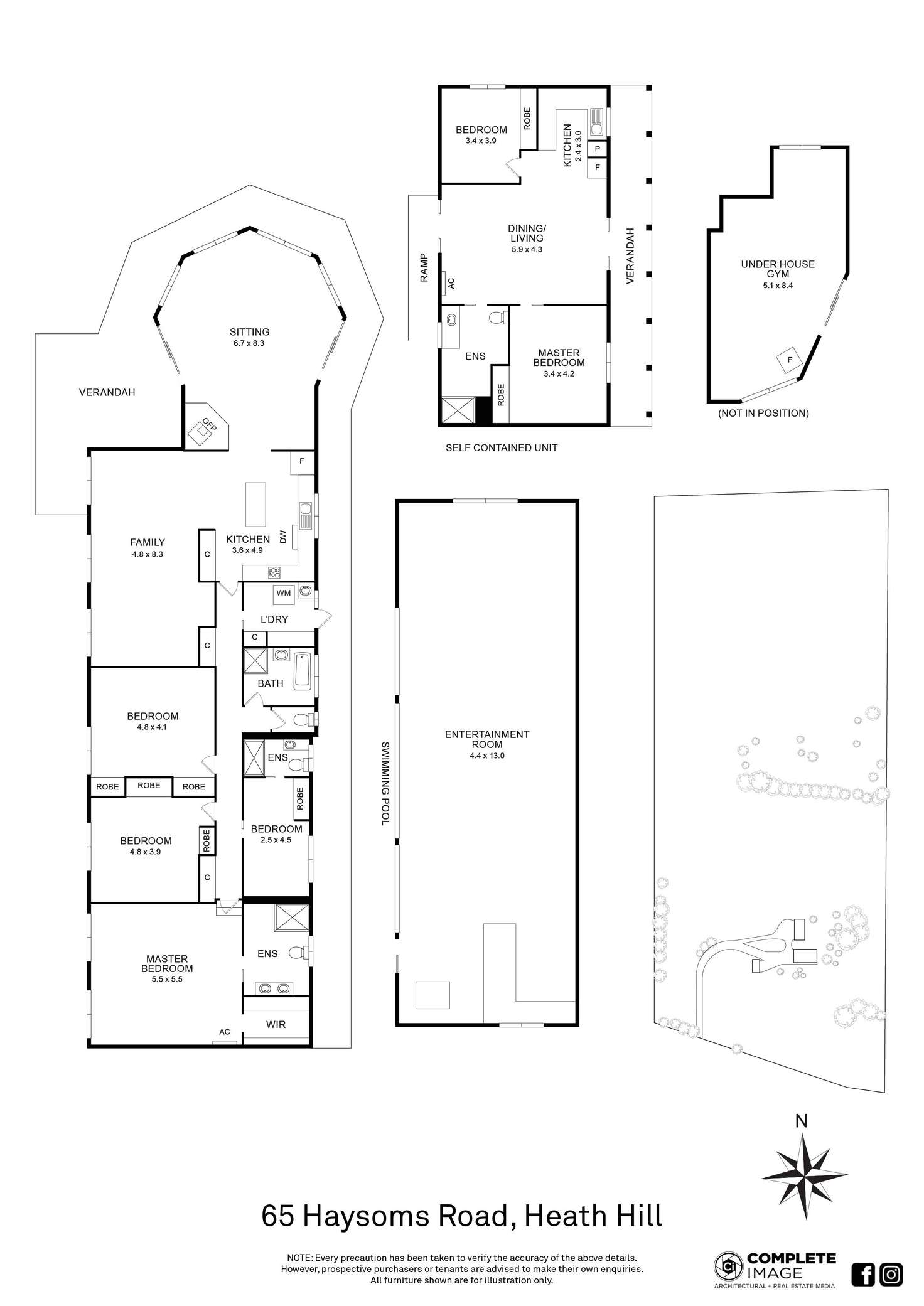 Floorplan of Homely house listing, 65 Haysoms Road, Heath Hill VIC 3981