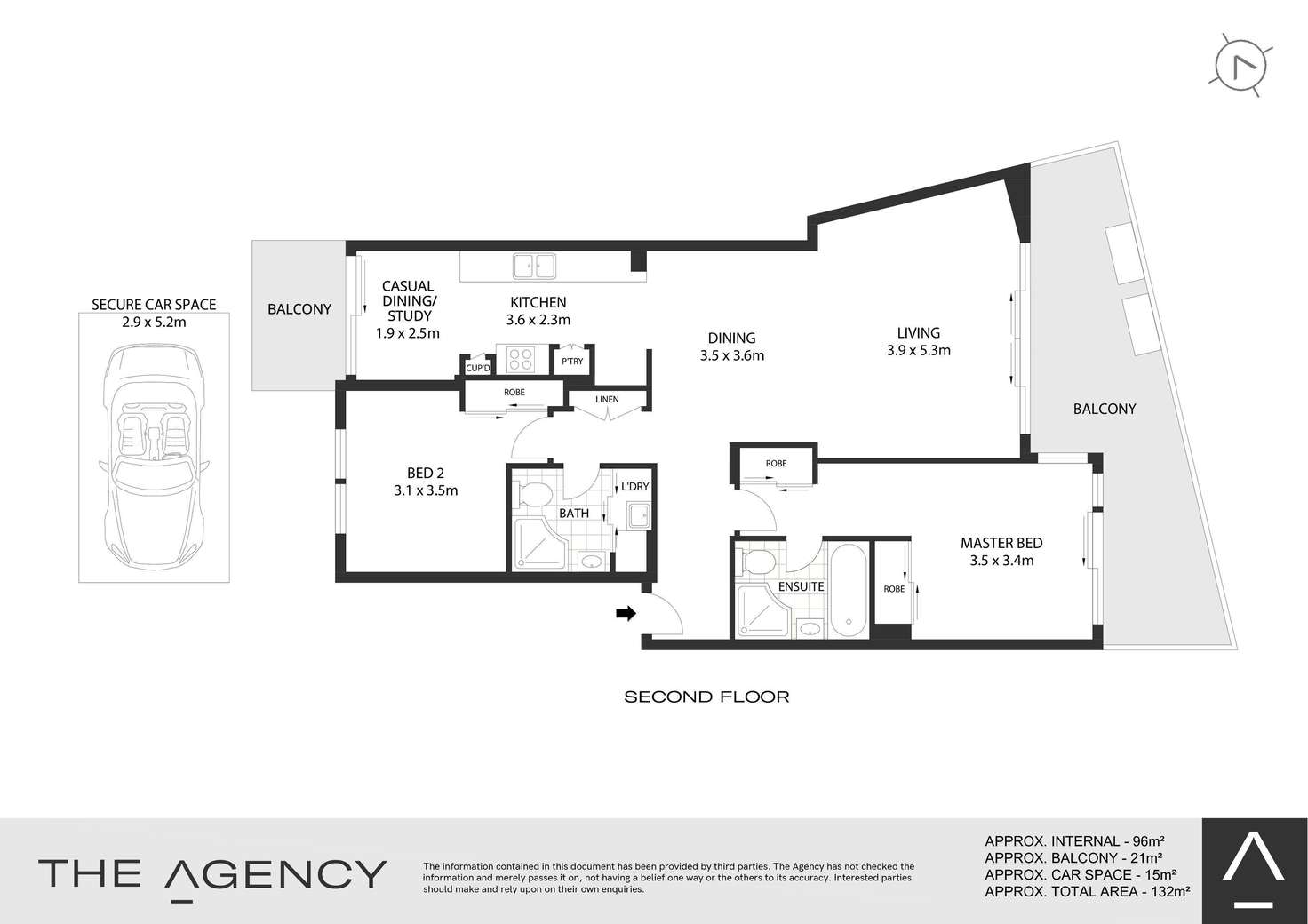 Floorplan of Homely apartment listing, 15/5-7 Owens Avenue, Newington NSW 2127