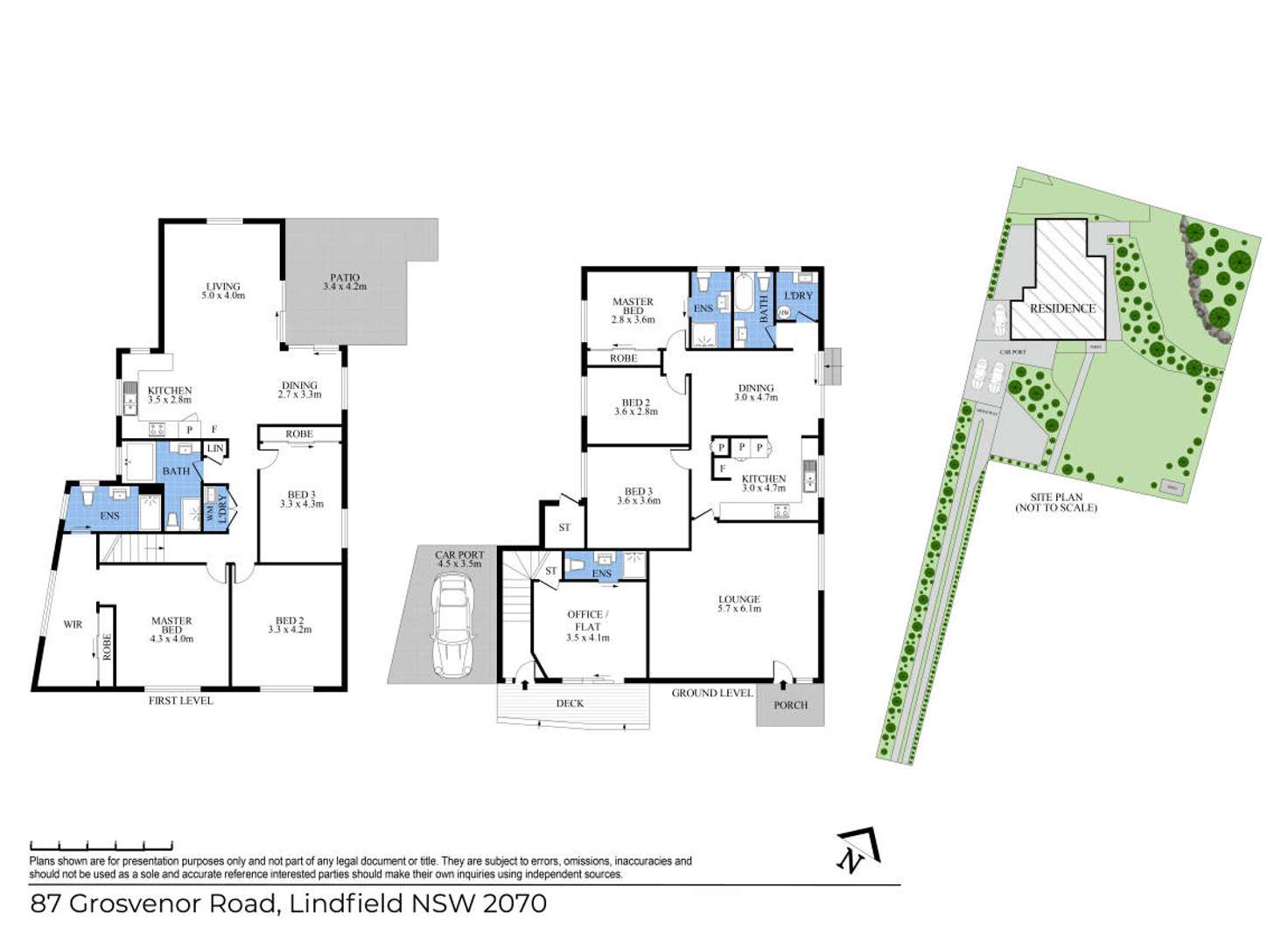 Floorplan of Homely house listing, 87 Grosvenor Road, Lindfield NSW 2070