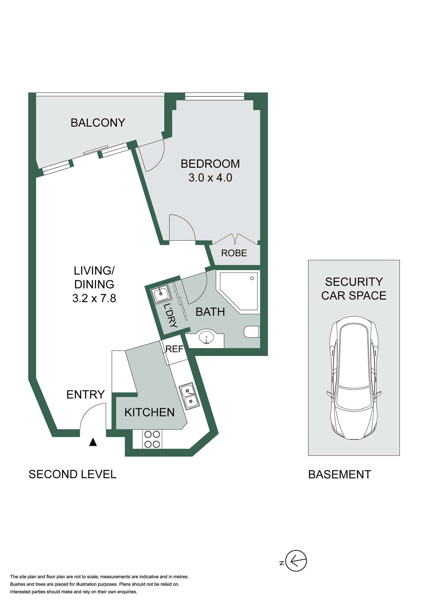 Floorplan of Homely apartment listing, 27/175-189 Campbell Street, Surry Hills NSW 2010
