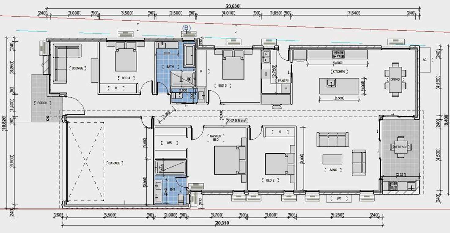 Floorplan of Homely residentialLand listing, 56 Chapman Road, Vineyard NSW 2765