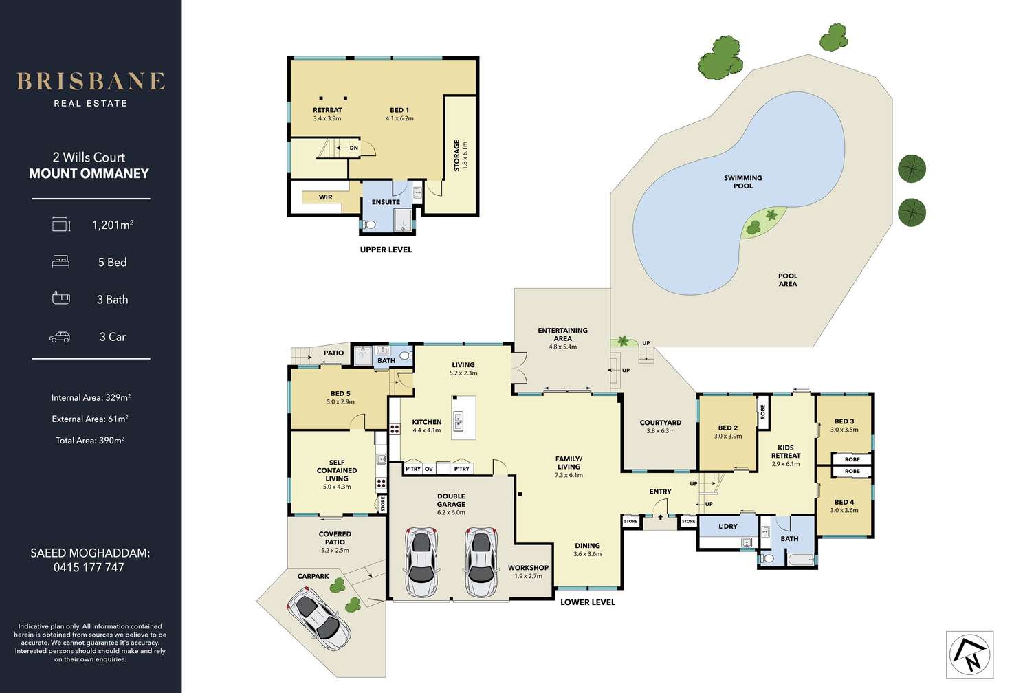 Floorplan of Homely house listing, 2 Wills Court, Mount Ommaney QLD 4074