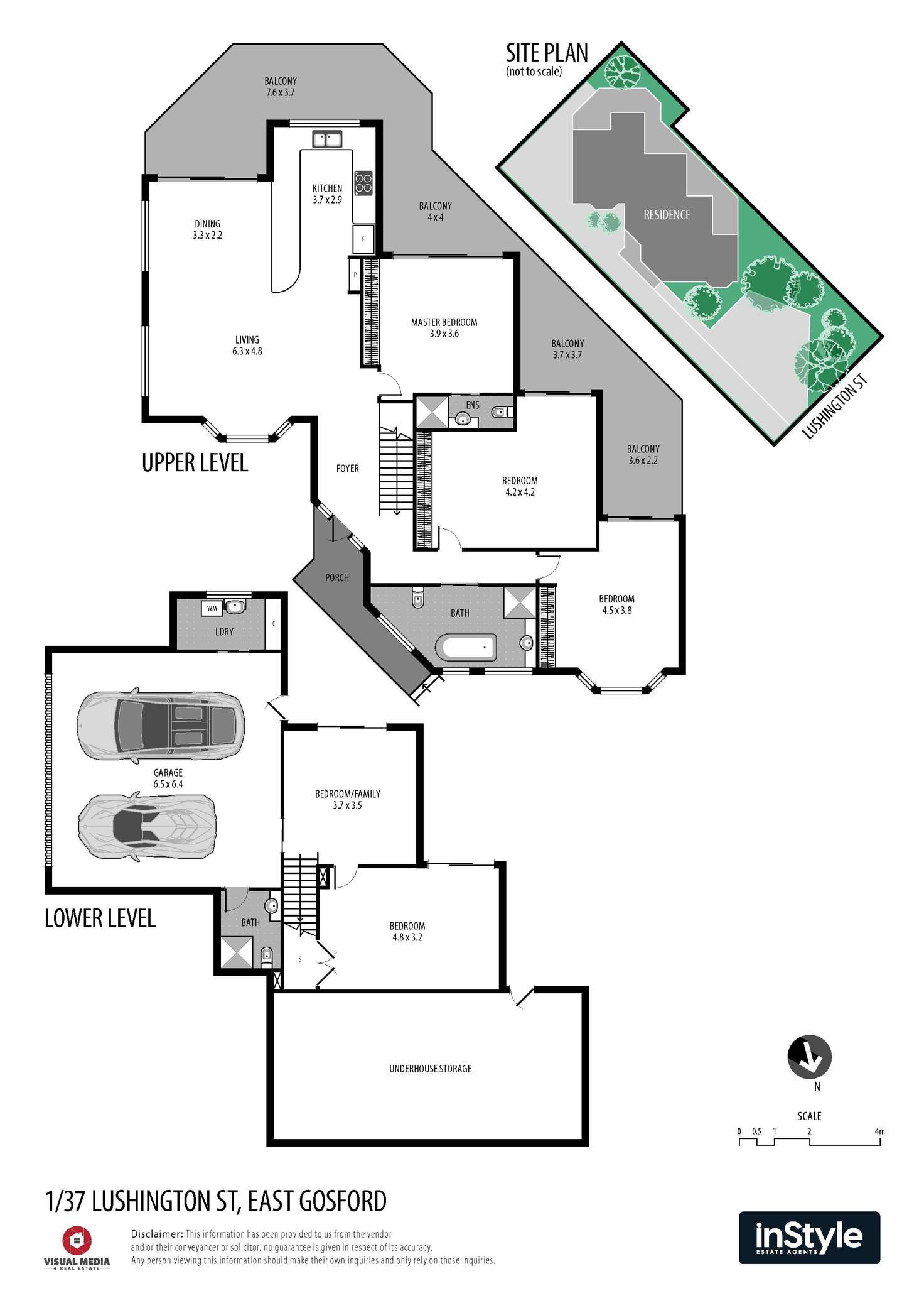 Floorplan of Homely house listing, 1/37 Lushington Street, East Gosford NSW 2250