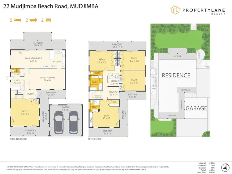 Floorplan of Homely house listing, 22 Mudjimba Beach Road, Mudjimba QLD 4564